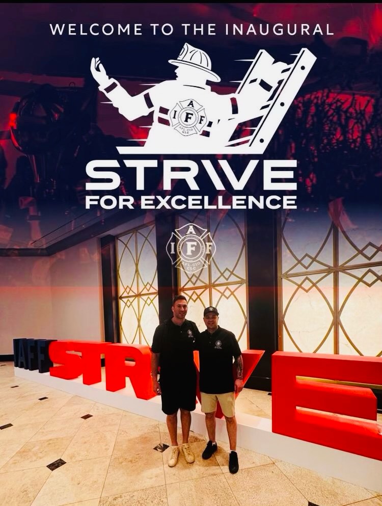 Over the past five days two members from Local 2407 White Rock Firefighters Executive and Health & Safety committee attended the IAFF Strive for Excellence Conference in Las Vegas.
Focused on leadership, member wellness, and bringing valuable knowledge back to our membership and the community we serve.
@whiterockfirefighters
@CityofWhiterock
@Bcpffa
@iaffoffical
@sixthdistrictiaff