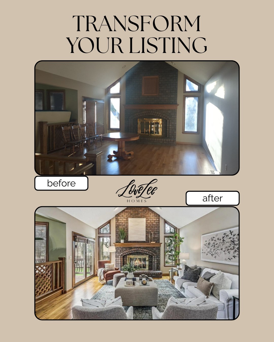 Transform Your Listing
The way a home is presented can completely change how it’s perceived. Professional staging brings out the best in every space—creating flow, highlighting key features, and making it easier for buyers to connect the moment they walk in.
When a listing looks its best from day one, it stands out, attracts more interest, and sets the stage for stronger results.
Ready to transform your next listing? Message us to schedule your staging consultation.
#WichitaRealEstate #WichitaRealtor #ICTRealEstate #HomeStaging #KansasHomes