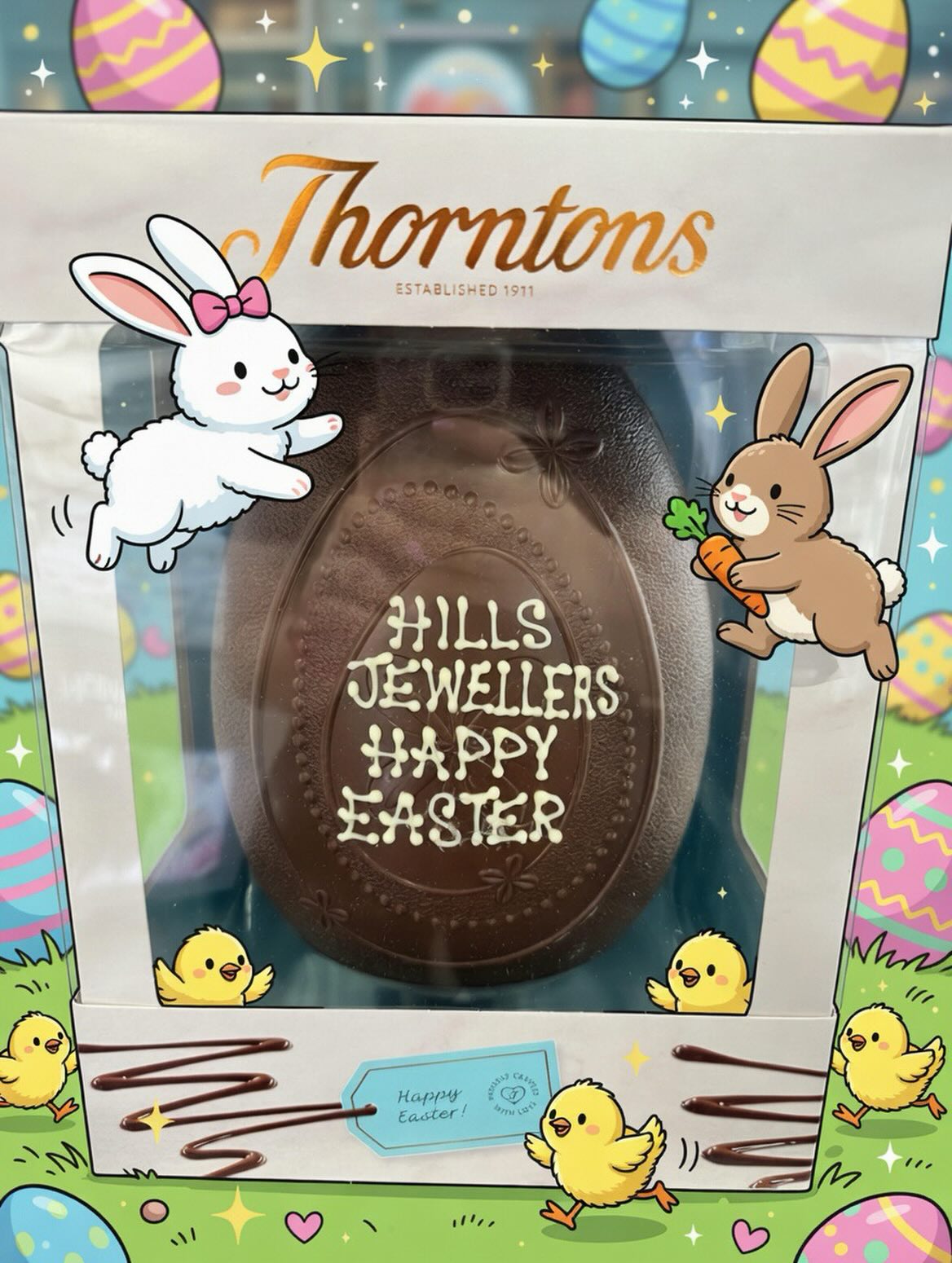 Come and play spot the chick to be in with a chance of winning this glorious (massive) Easter Egg 🐥🐰🌼