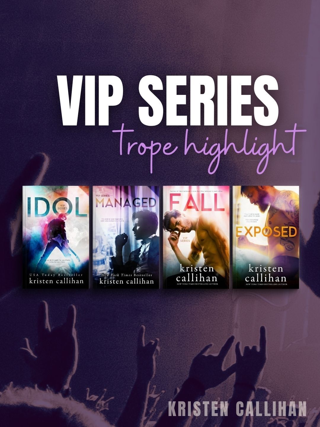 Have you read the VIP series yet? Now might be a good time to dive into this universe or plan a reread 👀🤭