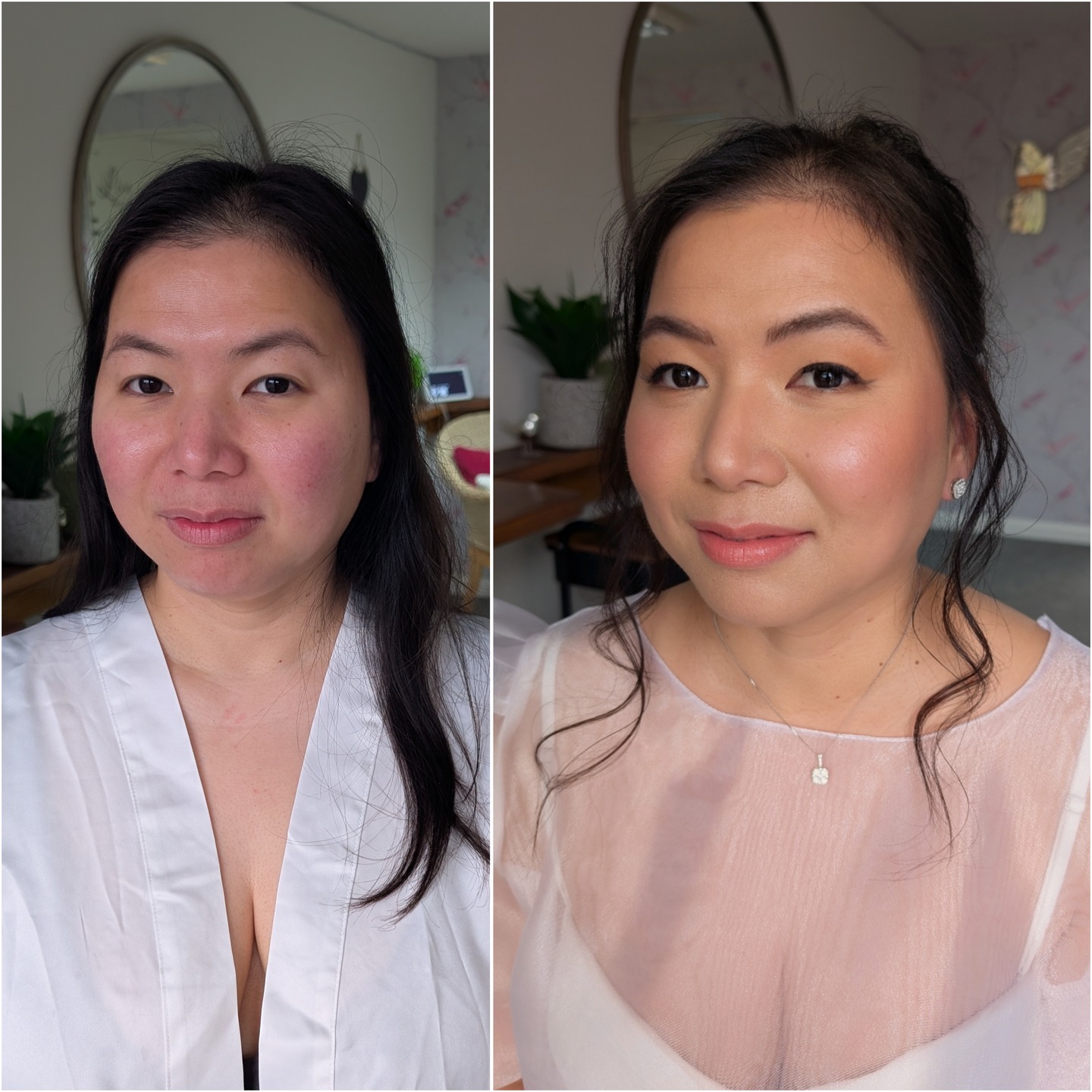 Antonette
Fab wedding at @millbrookestate a nice way to end March and all the lovely Brides I had last month.
Antonette was super relaxed about her bridal makeup the only 2 requests were super dewy and radiant skin look and a few cluster lashes the rest was up to me. I spent lots of time on the skin prep to get that glow from within look, she looked beautiful, loved her outfit, loving everyone's outfit choices at the moment, so many unique styles which I love!
A little sneak peak of her hairstyle too at the end. She didn't mind what I did but wanted it soft and neat and up, I created a french roll style with some pretty pearl pins.
Had such a relaxed and nice time with A, thanks so much for trusting me and letting me be creative. It was great to spend the morning with you.
Great to see @maria_broome_photography on photography and work with @pearl_and_rouge_bridal Cathy who was on the bridal party duties.
#millbrook #millbrookweddings #bridalmakeup #weddingmakeup #hmua #bridalhair #elopementwedding #millbrookestate