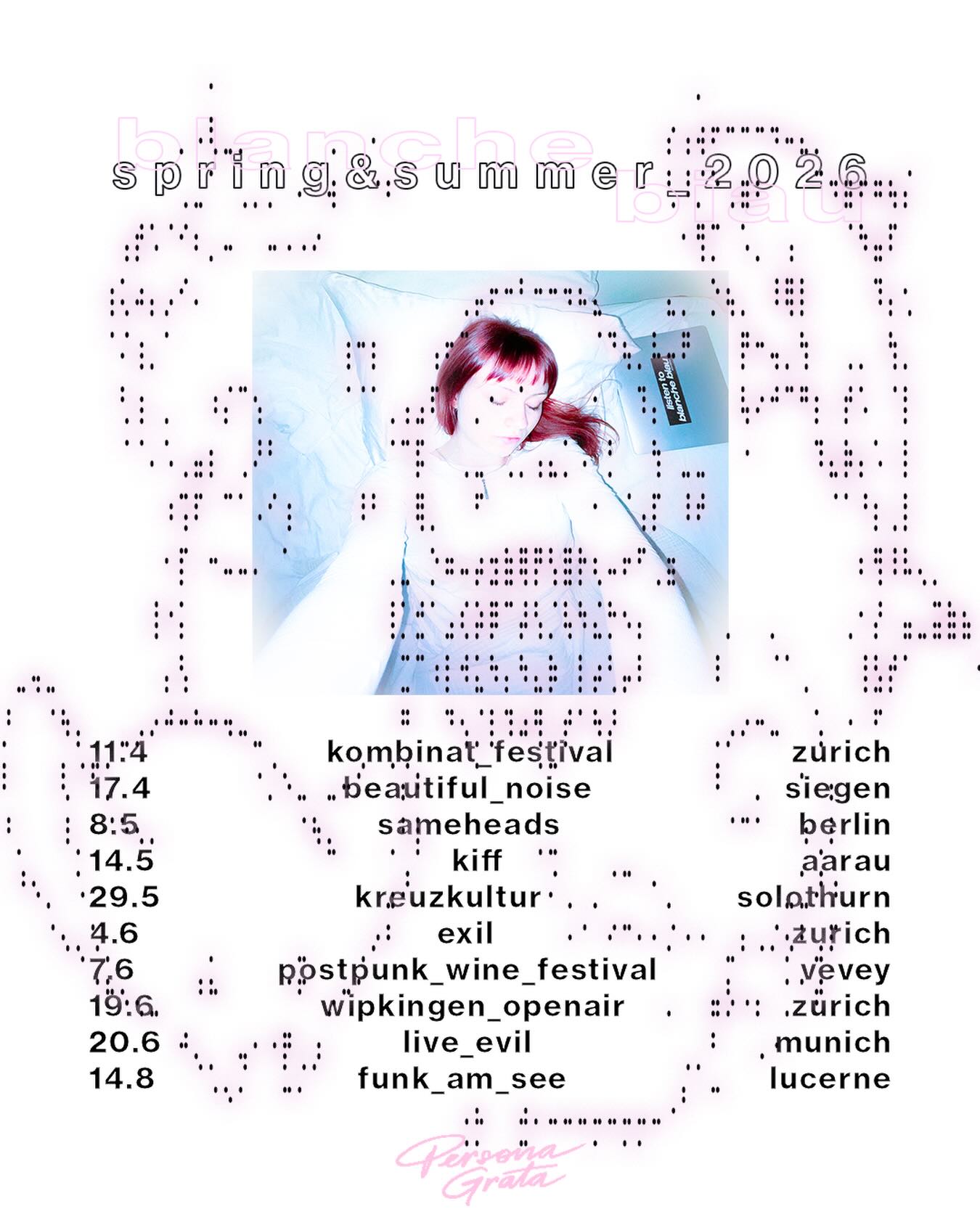 lots of upcoming shows this spring and summer, hope to see lots of you🫵😋