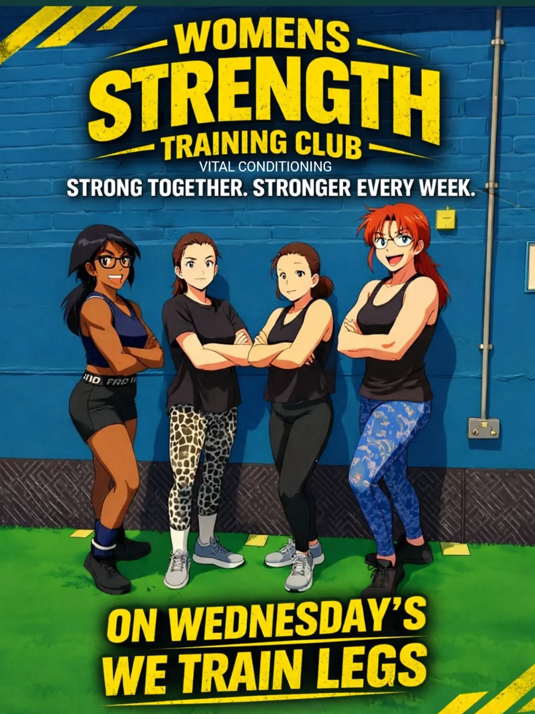 WOMENS STRENGTH TRAINING CLUB
WEDNESDAY'S 7:30PM
SATURDAY'S 12PM
SUNDAY'S 12:30PM
DM 'CLUB' FOR MORE INFO AND TO BOOK
#WSTC #VITALCONDITIONING