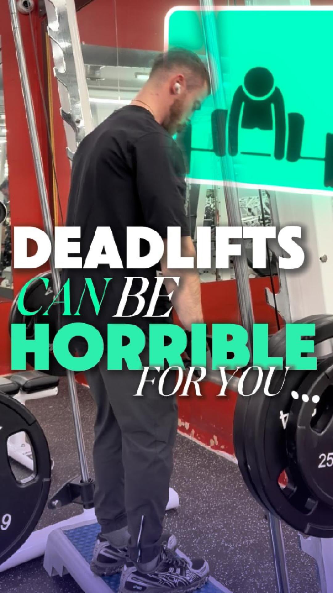 Deadlifts get blamed for a lot of back pain, but the exercise itself is rarely the issue.
Most problems come from poor setup, loading too quickly, or trying to force positions your body isn’t ready for yet.
The same thing could happen with almost any movement in the gym.
When you build the pattern properly and progress it over time, deadlifts are one of the best ways to strengthen your posterior chain, improve lifting mechanics, and make your back more resilient, not fragile.
You shouldn’t avoid movements that look scary because you’ll eventually have to do them at some point in your day to day life, and when you do, you’ll want to be ready for it.