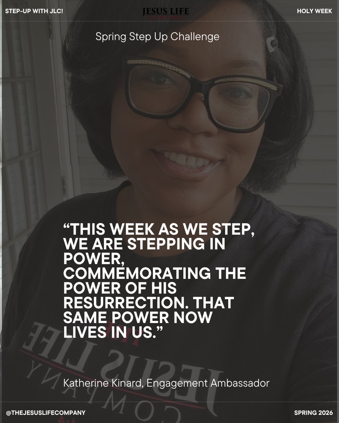 Step Up with us!
#stepupchallenge #holyweek #jesuswalks #jesuslife #holywednesday