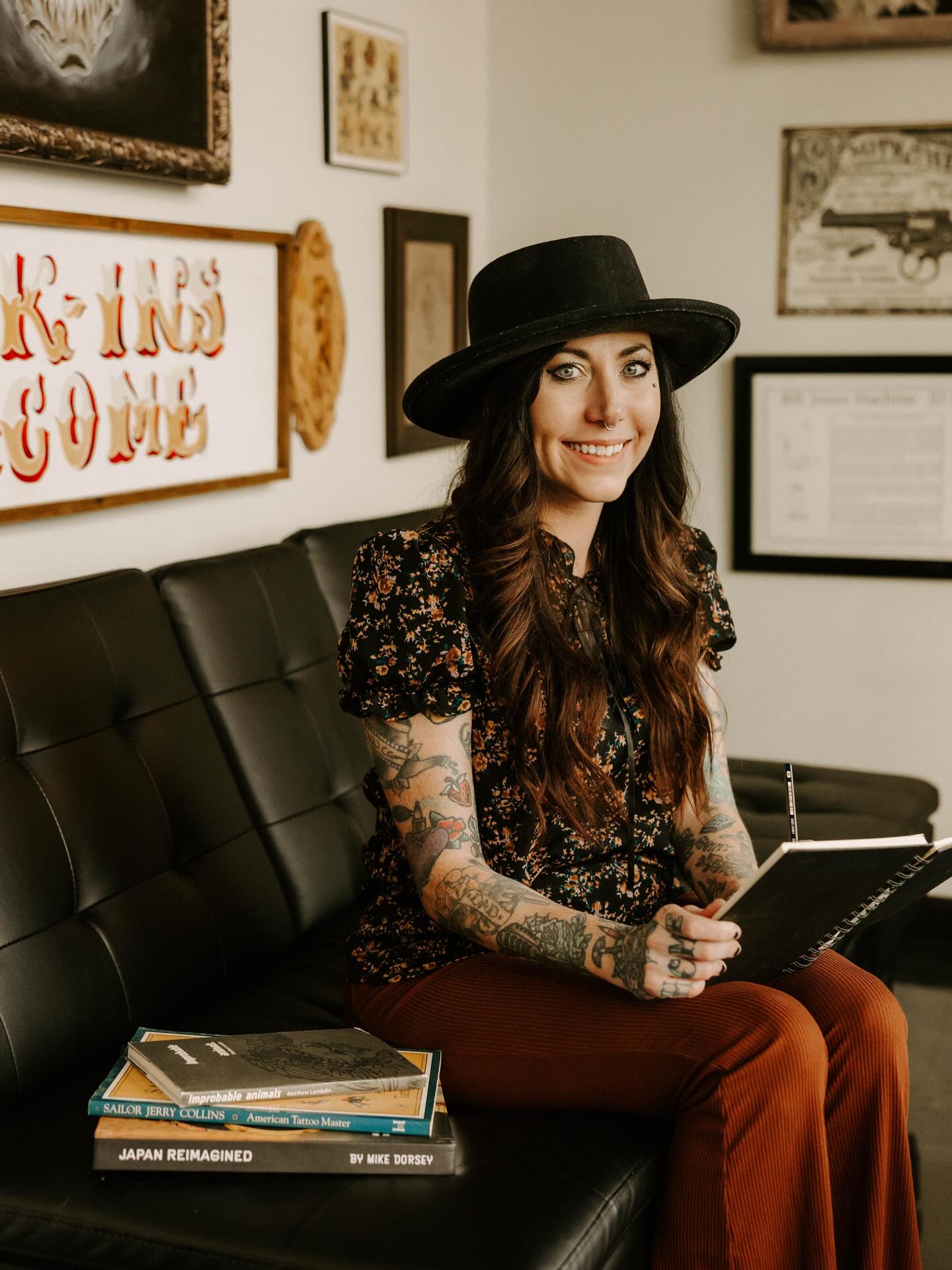 Meet our artists! Andrea has been tattooing over 13 years, all in the Wilson County area. She opened Outlaw Art almost 5 years ago, a studio where we strive to put our clients and the art first! “Being an artist since early childhood the creative side of tattooing has always been important to me but over the years I’ve developed a love for helping people through artistic expression. Everyone has a story to tell and more often than not people are getting tattooed to overcome a challenge in life, celebrate a milestone, or in remembrance of a loved one. It’s a privilege to be a part of that” ~Andrea