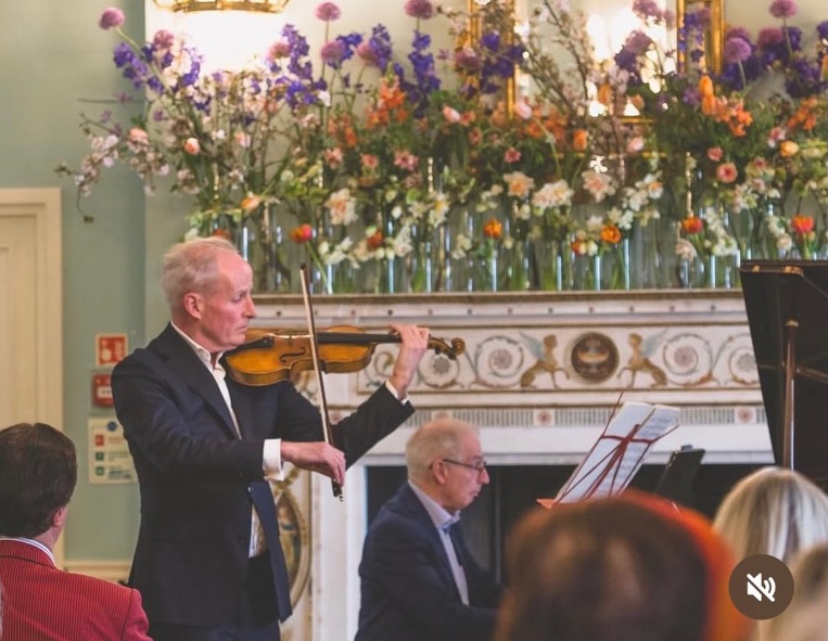 Performing and sightseeing in a stunning city