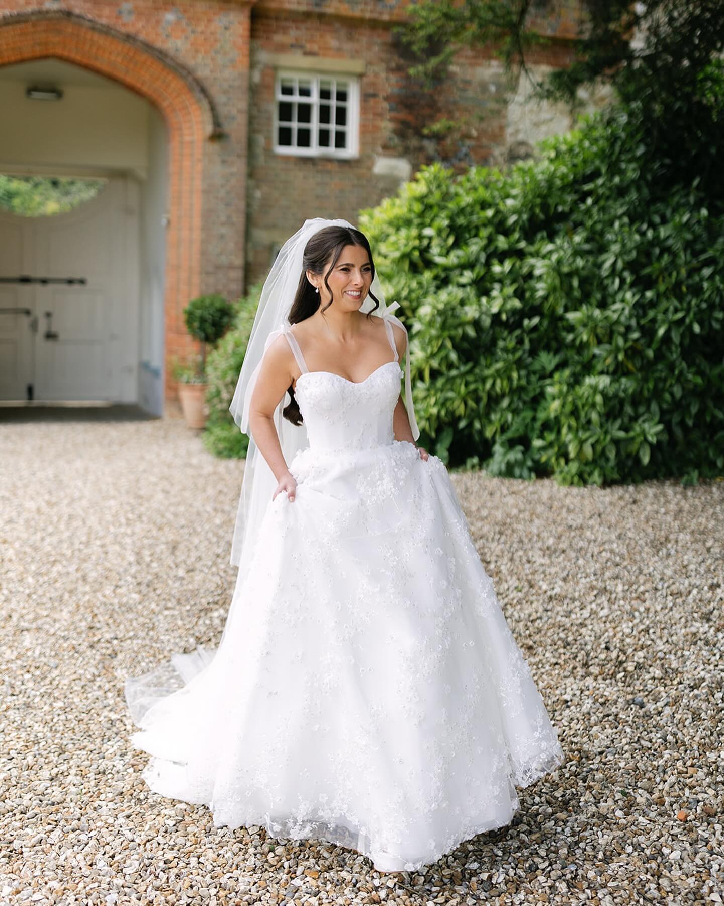 Our beautiful bride Maya & her bridal squad 🤍
Venue: Farnham Castle @farnhamcastleweddings
Photographers: Alex Wysocki and Adam Crocker @alexwycokiphotography and @adamcrocker_photography
Videographers: Little Moments @littlemoments_films
Band: The White Keys @thewhitekeysuk
Florals: Made with Grace @madewithgracefloraldesign
Cake: Bluebell Kitchen @bluebellkitchen
Hair and Makeup: Spence and Oliver @spenceandoliver and bridal tan, James Harknett (@jamesharknett_tan )
Wedding Stationery: Maya Shilling @mayashilling_
Wedding rings: Queensmith @queensmith_official
Details:
Bridal look: Suzanne Neville (Dress & Veil @suzanneneville), Gianvito Rossi (Shoes @gianvitorossi), Carat (Earrings @caratlondon)
Groom look: Edit Suits (@editsuits ) and Thomas Pink (@pinkshirtmaker )
Bridesmaid dresses: Reformation (@reformation ), Rat & Boa (@ratandboa) and Ghost (@ghostfashion)
Bridal and Bridesmaid pyjamas: Desmond & Dempsey (@desmondanddempsey), MEEKA (@meeka_co), Homebodii (@homebodii)
Wedding fragrance: Le Labo (@lelabofragrances)