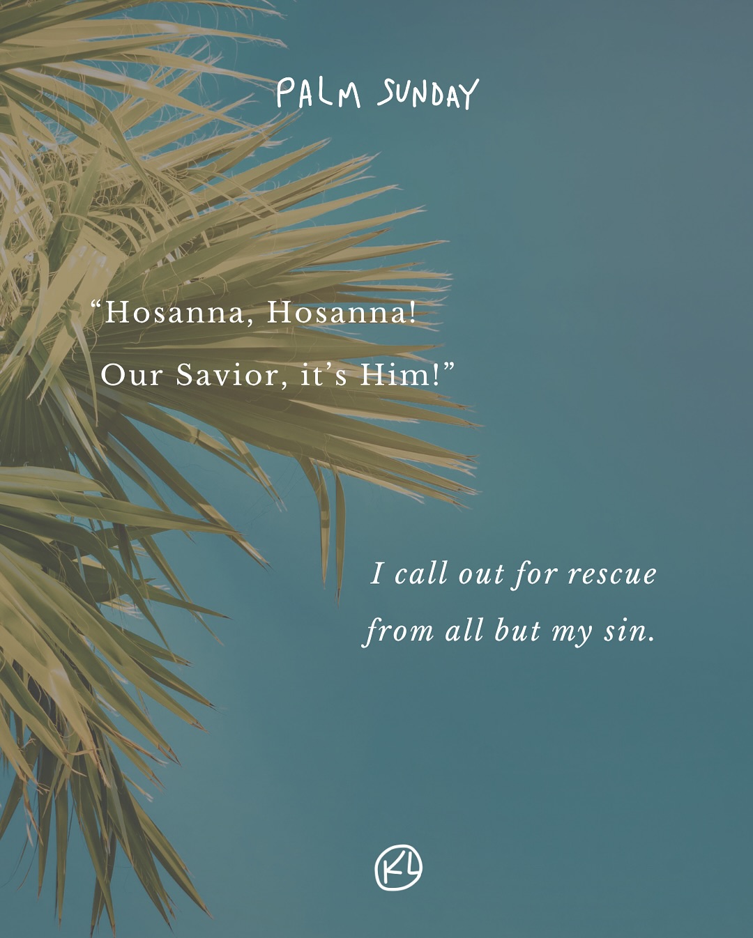 As we finish the #HolyHungers lent series, Palm Sunday, I think, helps us confront our deepest hunger and need: not to be rescued from our circumstances but from our sin.
This week be sure to listen to @sarahsparksmusic “Risen, Pt. Two” Holy Week EP.
More #HolyWeek poetry to come. #palmsunday
…
John 6:26-27
Jesus answered them, “Truly, truly, I say to you, you are seeking me, not because you saw signs, but because you ate your fill of the loaves. Do not work for the food that perishes, but for the food that endures to eternal life, which the Son of Man will give to you. For on him God the Father has set his seal.”
Matthew 1:21
He will save his people from their sins.