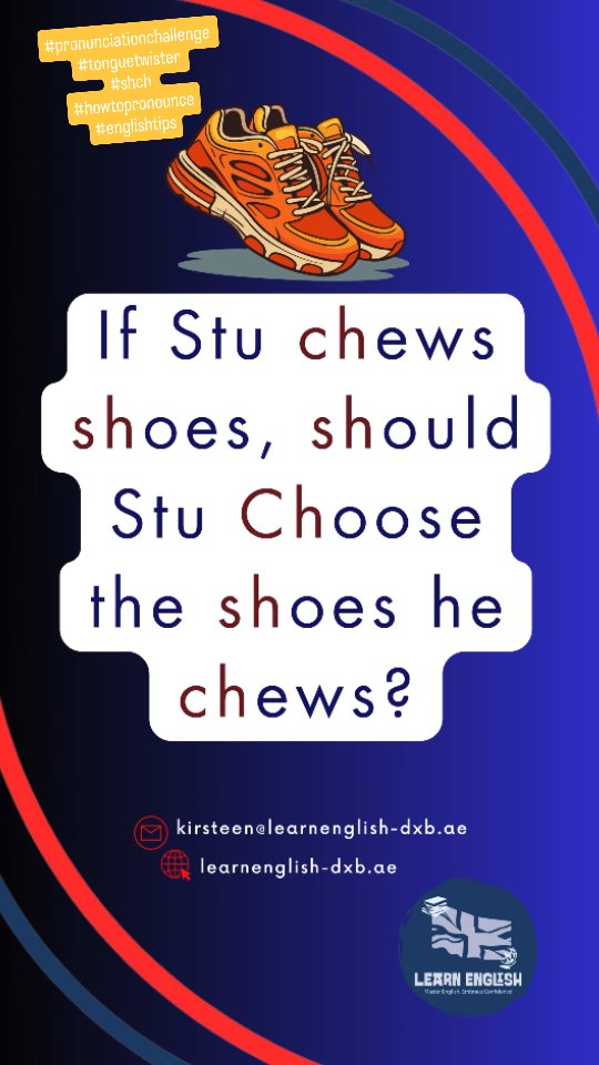 Try today's #tonguetwisterchallenge using #shch Do you know how to #pronounce these sounds? #testyourpronunciation #englishtips