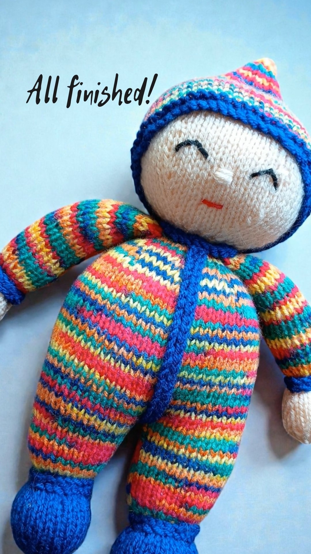Join me as I complete my bright snuggle buddy doll! In this video, you’ll see how I choose the perfect face, add bright, cheerful colours, and finish off the project with a lovely blue trim. Whether you love knitting or just enjoy seeing something handmade come to life, I hope you’ll enjoy watching this little project unfold!
If you’re inspired, let me know your favourite part in the comments—or share a photo of your own Snuggle Buddy creations. I’d love to see what you’re making!
Pattern link in my bio as always—just tap to find Snuggle Buddy!