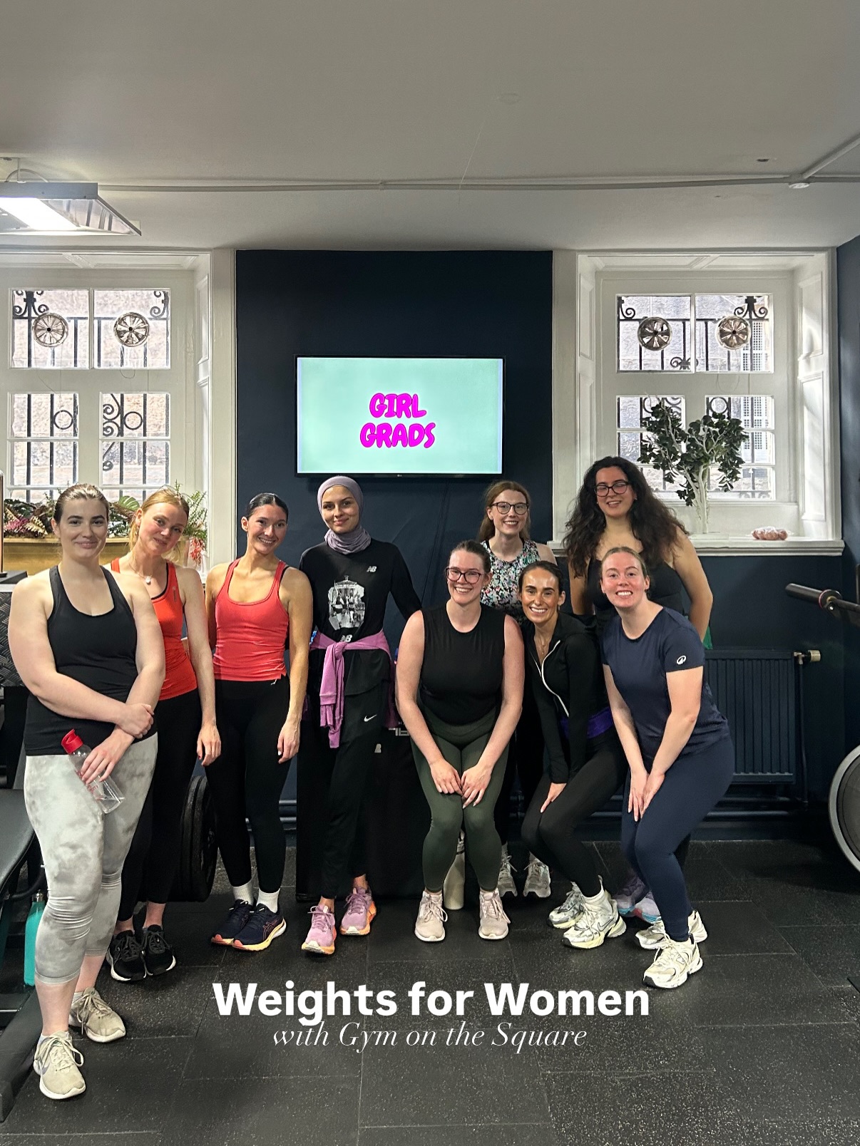 Weights for women is back! 🩷💪🏻
Girl Grads x Gym on The Square
Want to feel more confident in the gym in a safe and supportive environment?
After the success of our last events, we’re teaming up with @gymonthesquare to bring you an exclusive GG small group PT class to help you feel more confident in the weights section 💪🏻
Details 👇🏻
Tuesday 21st April
🕰️ 6:45pm- 8:15pm
💪🏻1 hour small group strength class
🥤Followed by refreshments and a Q+A with the coaches
Members tickets go live Thursday 2nd April 8am: £14
Non-members tickets go live Friday 5th April 8am: £18
Tickets via www.girlgrads.com 🩷