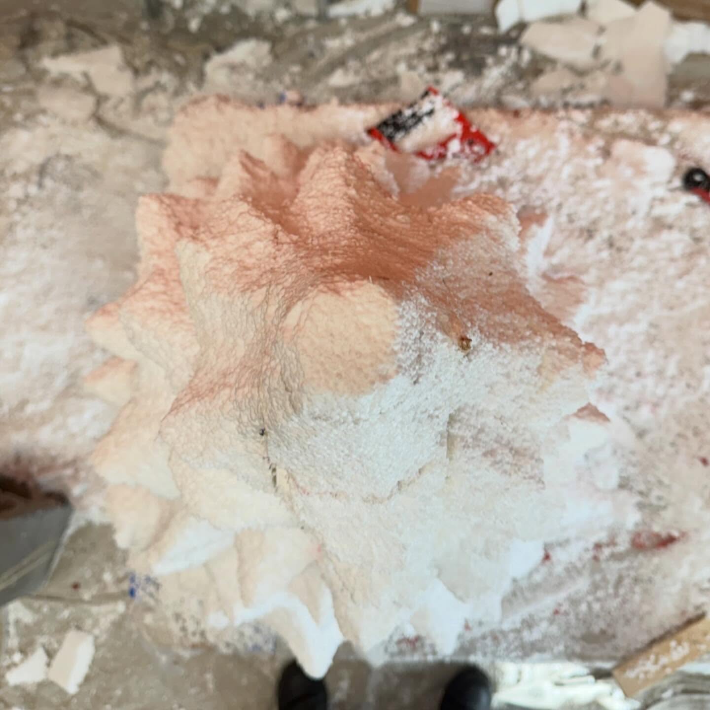 .
🌧️ Rain outside
❄️ Snow inside
#vermontlife
#foamsculpture
#sculpturestudio
#newenglandartist
#transformationtuesday