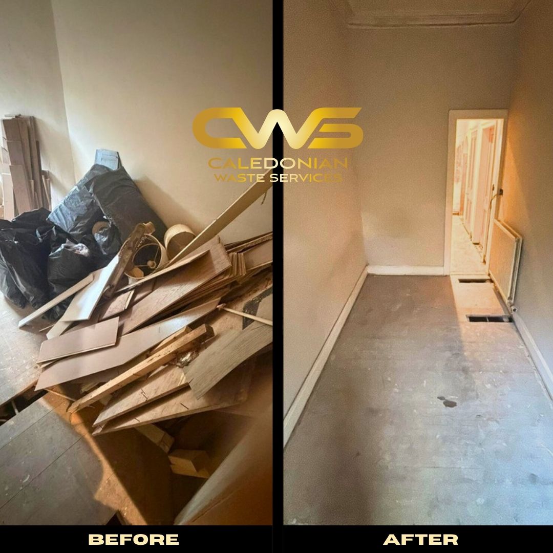Before ➡️ After
All timber, plywood, and renovation waste removed without the hassle — leaving a blank space to work with.
Get in touch for fast, reliable collection.
#wasteremoval #beforeandafter #renovationproject #stripout #builderswaste #edinburgh #clearance #localbusiness #caledonianwasteservices