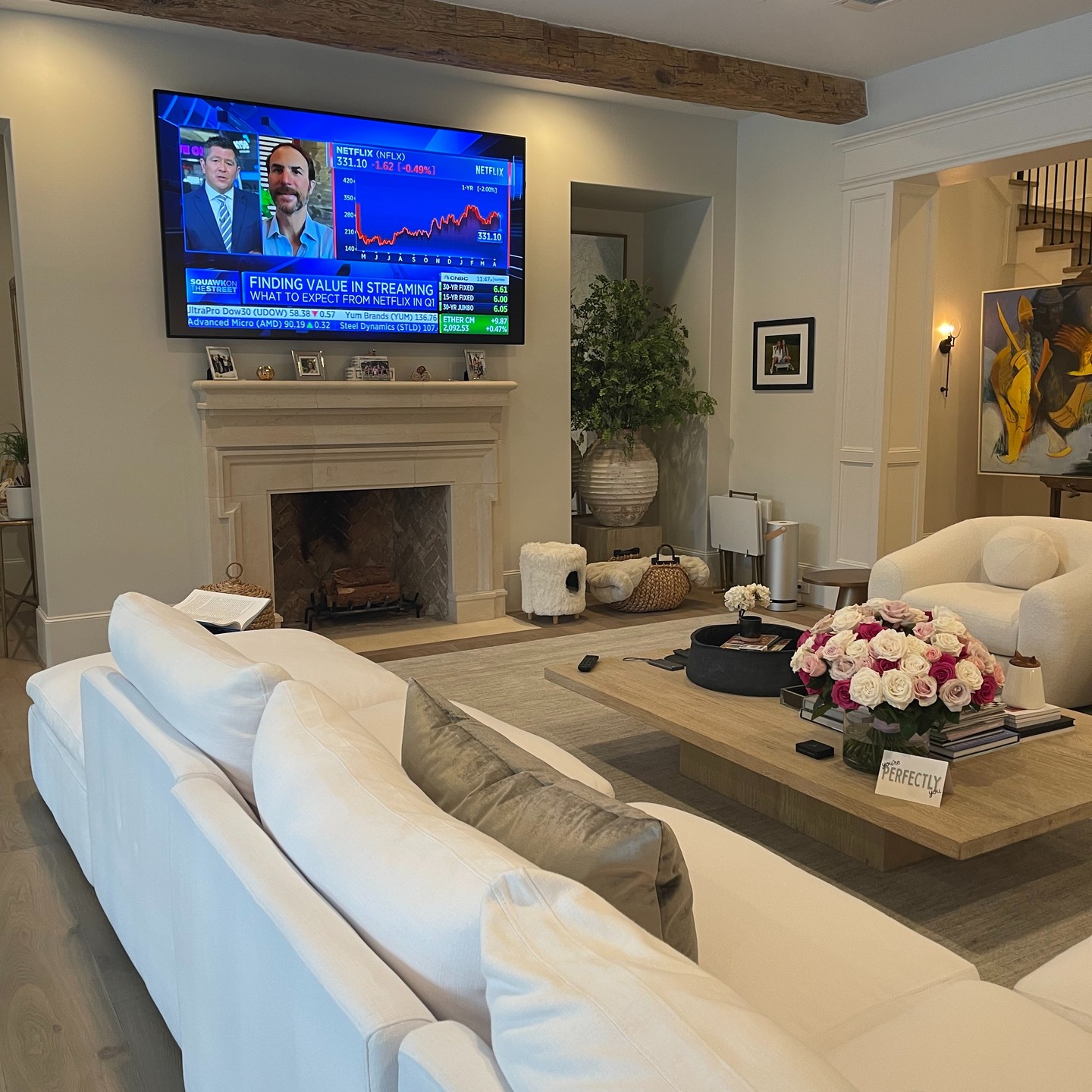 Custom Crestron AV install with Lutron lighting and shades. Samsung 98" TV in the family and two 55" TVs flanking the client's poker table on an angled ceiling.
#crestron #samsung #tvs #audiovideo #smarthome #homeautomation #custominstall #lutron #lightingcontrol #shades