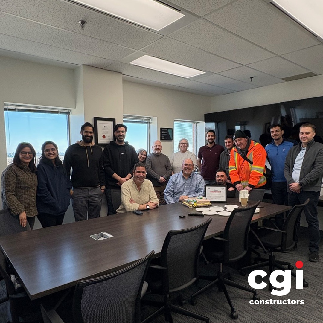 Please join us in celebrating Frank Newman on his retirement.
Frank has been an integral part of CGI’s leadership team, contributing his expertise, mentorship, and commitment to building a strong, safe, and people-focused culture.
Thank you, Frank, for everything you’ve given to the team. Wishing you all the best in this next chapter—enjoy your retirement!
#CGIConstructors #EmployeeMilestone
