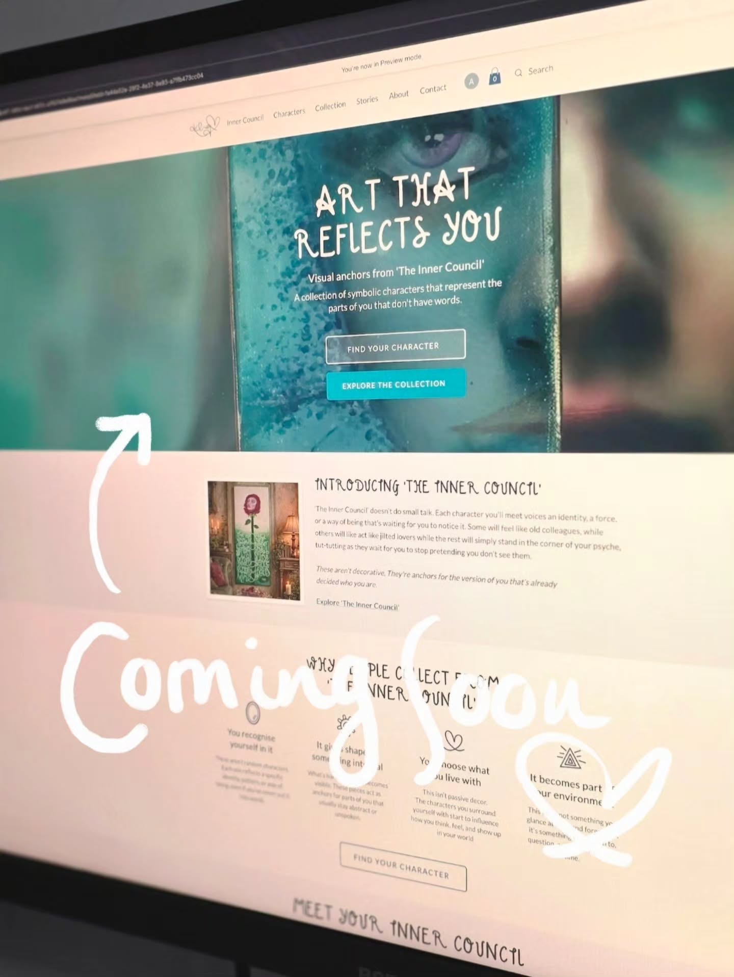 Just posting to say, I haven’t fell off the edge of the world. I’m still working away on my website’s redesign based on my new art direction. I’m really excited about the direction I’m going in, but will need to create new art to encaspulate this new way of thinking.
My posts may be a lot less for a little while, but I am still here doing what I love most; creating indentity driven art that reflects the complexity of the human experience in a weird and wonderful way.
Love and Light Kagsy x
#ArtEmbodied #InnerCouncil #IdentityDrivenArt #SymbolicArt #ArtByKagsy