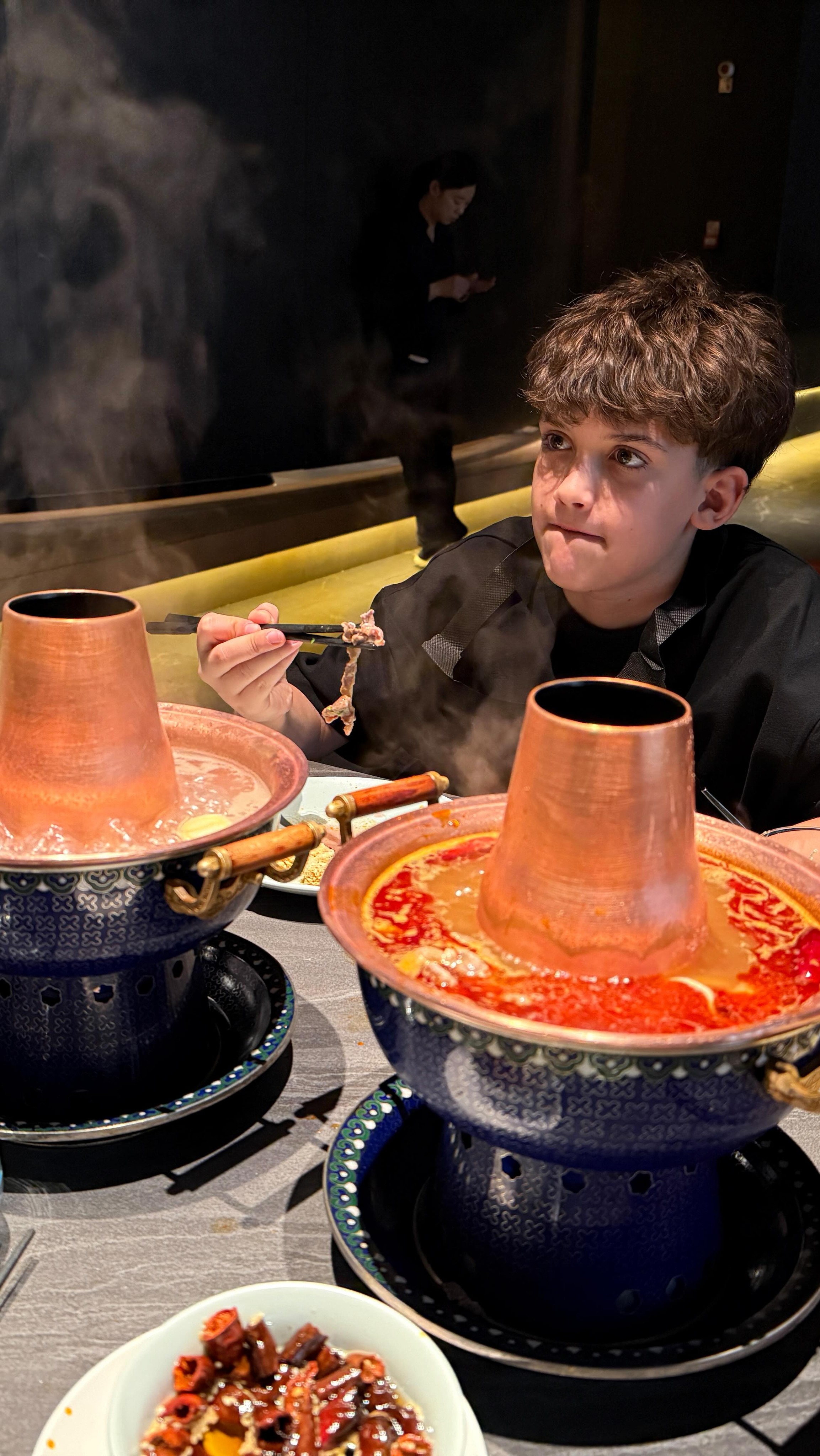 First time trying #hotpot in #beijing 🍲 it DID NOT disappoint, we all loved it and will be having more back home.
#china #chinatravel #travelgram
