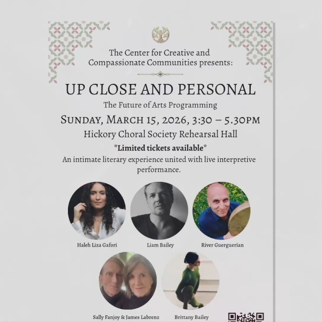 #a small offering of a powerful experience with Rumi Translator Haleh liza Gafori @Up Close and Personal by #ccccommunities.com (@Rand Brandes) and @Liam Bailey Music, Brittany Bailey Dance, River Guerguerian Percussion, Brandon Pope, FanjoyLabrenz Visuals