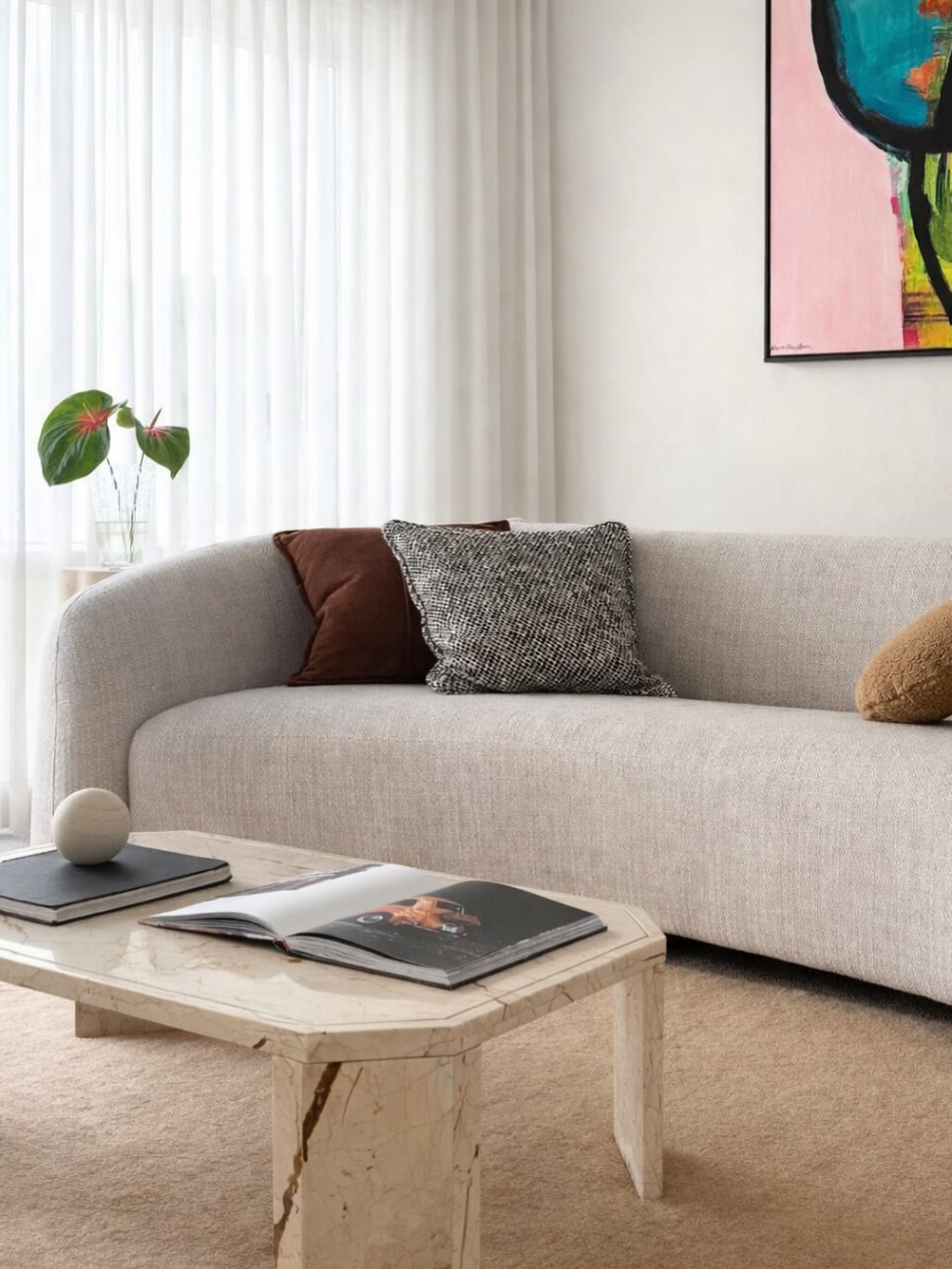 It always comes back to the coffee table.