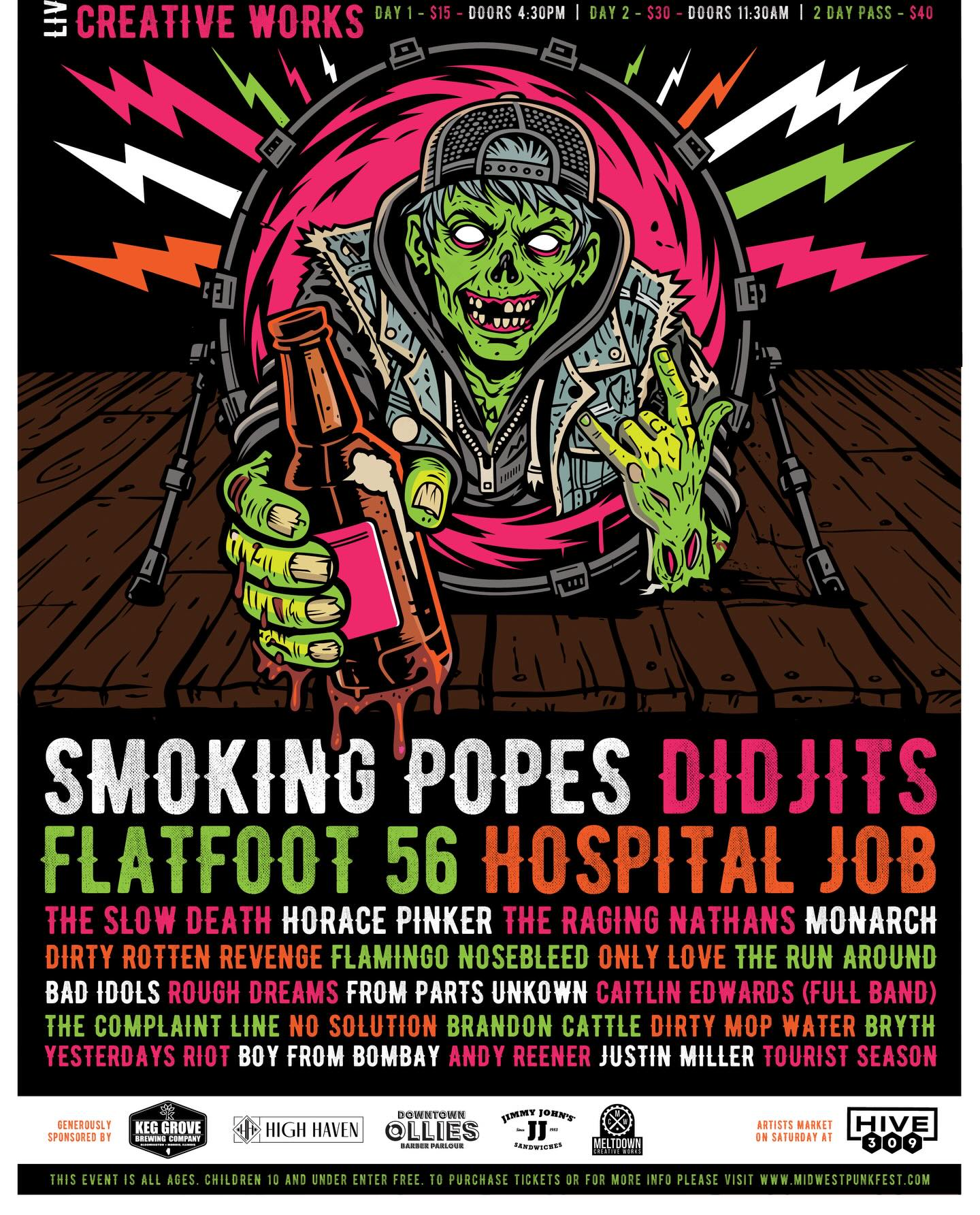 Here it is folks!! Hit up midwestpunkfest.com to get them tickets now!!