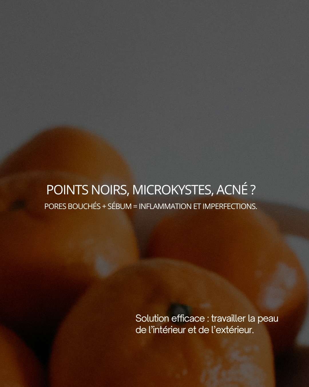 Prenez soin de votre peau de l’intérieur et de l’extérieur.
Points noirs, microkystes ou acné ? Une approche personnalisée permet de soutenir votre peau efficacement.
Zinc pour l’intérieur
Sérum arbre à thé pour l’extérieur
Écrivez-nous pour personnaliser vos soins et obtenir une consultation gratuite.
Lien en bio pour réserver. 🌿
