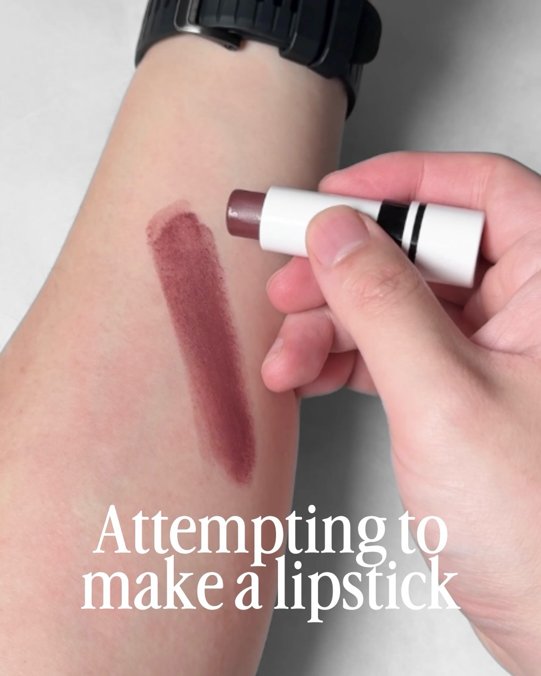 My streak of random Saturday morning side quests continues haha. A few weeks back we briefly mentioned that we’d love to do lipsticks one day and we literally got 100+ responses to that story.
Which you know, overly inflated my confidence and I was like “yea I could do that?!” so I spent a chunk of the morning giving it a go.
Used our lip balm molds & tubing to make this sample but honestly?! NOT BAD?! Like really expected it to barely hold together and feel like garbage, but it surprised me!
Farrrr from being good, nevermind perfect. But it really wasn’t awful. It wasn’t a super creamy and emollient lipstick. It layered like this diffused & soft edged product that made your lips look blurred but not powdery/matte. Very pretty and buildable.
Included a little clip of swatching it on my arm and it’s not terrible! Anyway, let’s hope a lipstick doesn’t take us 2 years to develop the way our lip balms did 🤣. Adding this to our never ending list of projects 😵💫❤️
If you haven’t already left us a message about your dream lipstick finish, coverage, texture, etc. make sure you do so in the comments below! Will be reading them all 🥰
#lipstick #indiemakeup #creammakeup