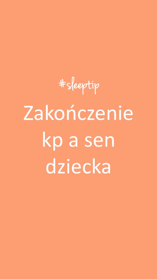 Ja to tylko tu zostawię... 🩷
Decyzja o rezygnacji z karmienia piersią zawsze powinna należeć do mamy (współczesna antropologia potwierdza, że tak było od zawsze), ale nie powinna być motywowana Twoim wyczerpaniem.
Usypianie karmieniem przez długie miesiące, a często przez lata, to ogromne obciążenie dla mamy kp. Dodatkowo, u większości dzieci po 4.mż to rozwiązanie na sen staje się główną przyczyną trudności we śnie - co oznacza, że ani maluszek, ani Ty nie korzystacie z regenerującego odpoczynku.
Karmienie to JEDNO Z ROZWIĄZAŃ na usypianie maluszka - możesz je zmienić stopniowo i łagodnie. Możesz dać Twojemu dziecku INNE wsparcie przy zasypianiu - takie, które nie będzie zaburzać jego snu.
Bardzo nie polecam "ucieczki" mamy karmiącej piersią na kilka dni, aby nauczyć dziecko spać bez piersi - to może zachwiać jego poczuciem bezpieczeństwa.
Czas jest dla dziecka abstrakcją... Rozłąka na krócej lub dłużej jest tak samo trudna.
➡️ Zapraszam na konsultację, jeśli potrzebujesz eksperckiego wsparcia przy ważnych zmianach wokół snu Twojego maluszka. 🩷 Pomogę Ci jako Certyfikowana Konsultantka ds. Snu Dziecka, Specjalistka ds. dietetyki pediatrycznej i absolwentka studiów na kierunku "Psychologia dziecka".
Możesz mi zaufać!
sen dziecka 🔸 spokojny sen 🔸 karmienie piersią 🔸 nocne karmienia 🔸 wsparcie dla mam