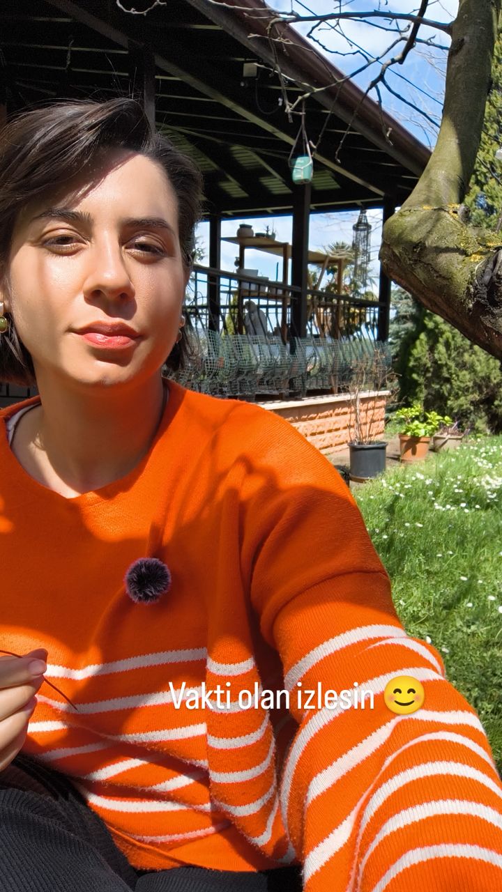 Hamilelik kafası diyeceğim ama biryandan da bu benim genel halim😊 Terazi dolunayı, 25.hafta, bahar güneşi temalı sohbet muhabbet 😘