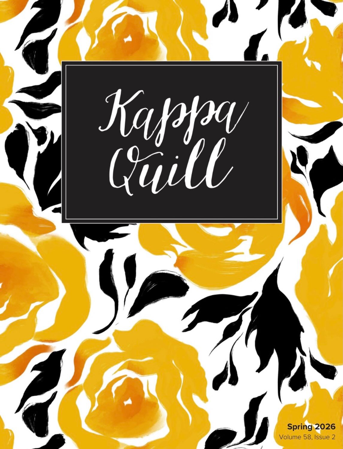 Our latest edition of the Kappa Quill is now available online 💛🖤 This issues focuses on Ethical Leadership and highlights our Chapters and Board members hard work. Take a look!!
https://issuu.com/kappadeltaphinas/docs/kappa_quill_spring_2026