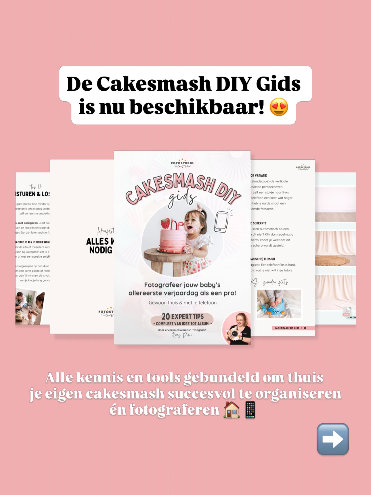 De Cakesmash DIY Gids is vanaf nu beschikbaar!🥳🎂
(Nu met tijdelijke lanceringskorting😱🚀)
En daarmee is mijn allereerste digitale product gewoon een feit! WHAAAA ZO TOFFF!
Vandaag vier ik ook mijn verjaardag, want ik blaas op 4 april 31 kaarsjes uit🎂 Dit leek mij een heel mooi moment om dit online te knallen en iedereen met een baby de mogelijkheid te bieden om waanzinnig mooie herinneringen te creëren ter ere van de allereerste verjaardag!🥰🙏🏻
Download ‘m nu en ga vandaag nog aan de slag! Je baby gaat je hier later zo dankbaar voor zijn, geloof mij!🥹
Check it outttt! https://fotostudiopilonmedia.plugandpay.com/de-cakesmash-diy-gids
#cakesmash #cakesmashdiy #cakesmashdiygids #forograafwinterswijk #cakesmashfotoshoot