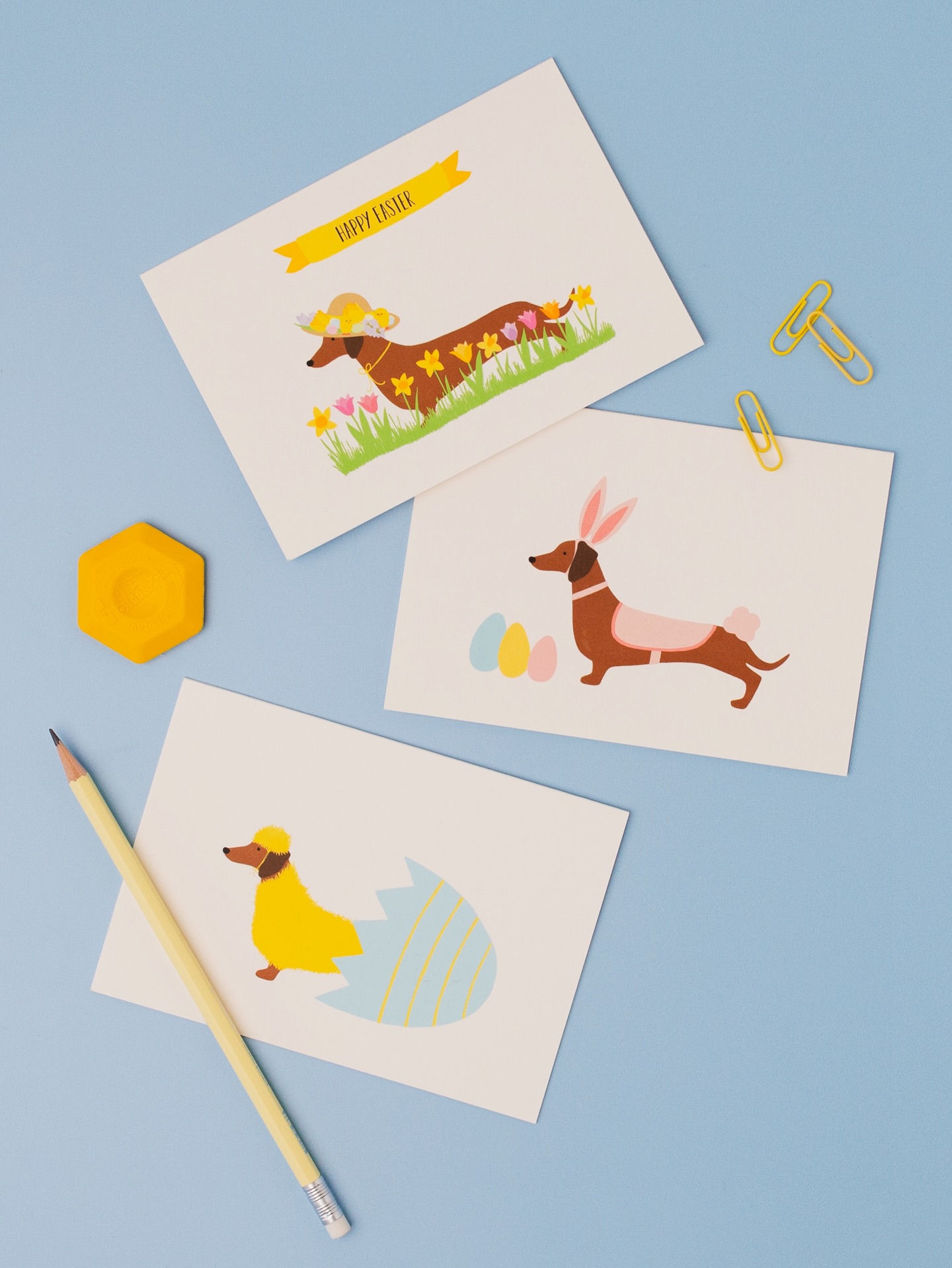 Easter is nearly here 🐣💛
If you’d like to spread some joy by posting an Easter card- there’s still time get one in the post 💌
Last orders by Monday for posting on Tuesday morning 🌼
#eastercards #dachshundcard #easterillustration #dachshundillustration #eastercard 🐣🌼💛💌