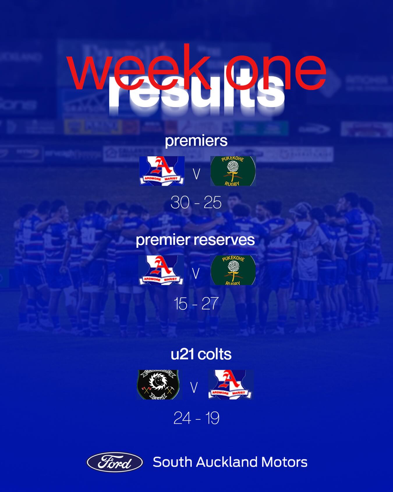 Opening week complete ✅