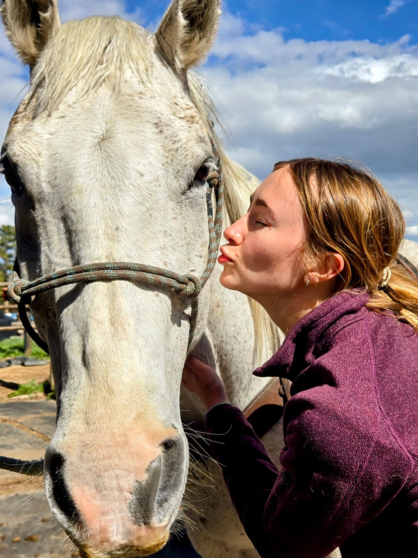 At the Ranch being a horse girl means being a COOL girl. Waking up at the crack of dawn (or even before it) to go feed the Neighs is not for the weak, but our wranglers wouldn't have it any other way. 🐴