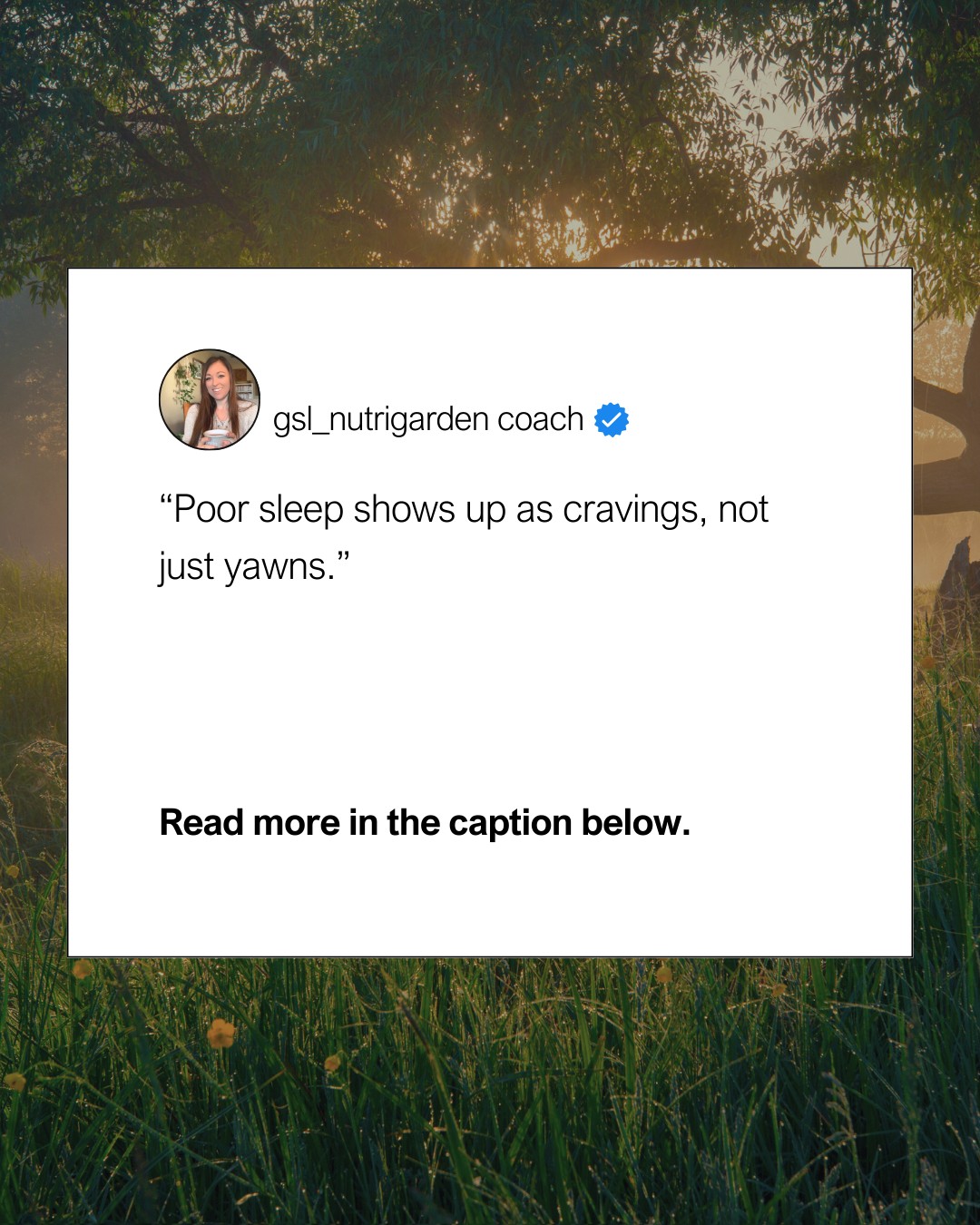 Sleep deprivation drives hunger, blood sugar swings, and emotional eating 🍫😴 When sleep improves, cravings often calm naturally. Rest is a nutrition tool 🌱 Join the Green Sprout Living community to learn how sleep and nourishment work together.