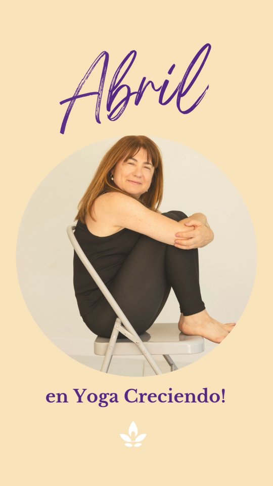 ABRIL es una invitación:
a pausar,
a respirar,
y a "RESPONDER EN LUGAR DE REACCIONAR".
Si sentís que es momento de algo distinto,
¡sumate!
Cualquier duda, escribime a @yogacreciendo o yogacreciendo@gmail.com.
Te espero en el mat!
Namasté.
Marce
#respirar #conciencia #pausa
#respondernoreaccionar #habitarelcuerpo