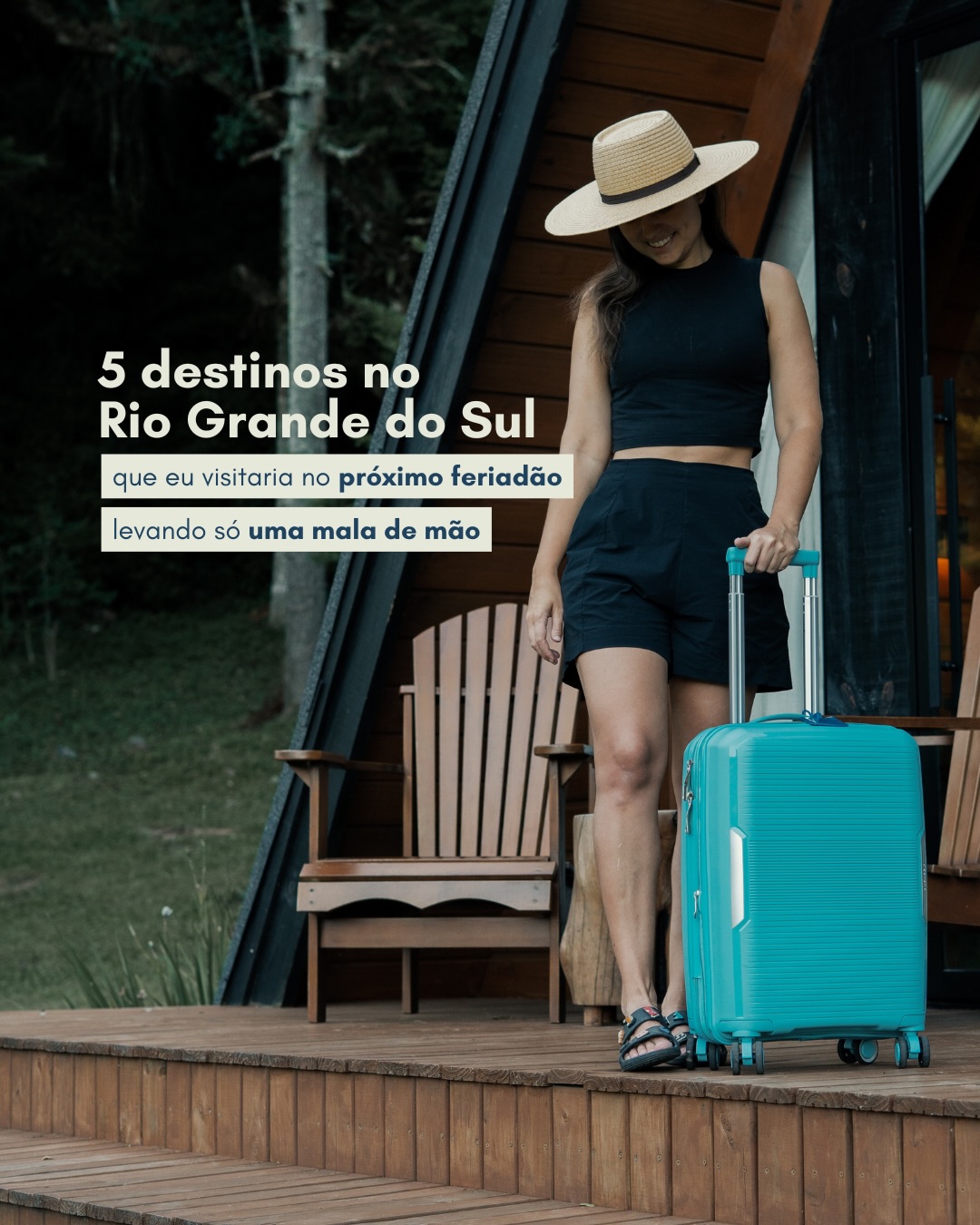 Fiz esse post e lembrei que nem sempre fui blogueira e fiz boas fotos 🥲 mas garanto: as dicas são boas o suficiente pra tu salvar e usar no próximo feriadão.
Esses lugares provam que dá sim pra viajar leve, sem muito planejamento e só com uma mala de mão! Como a minha Malta, da @bagaggio ✨ E não esquece que tem desconto: usando o cupom SUL10, vocês ganham 10% OFF no site
@ dos locais que indiquei:
@tenondeparkhotel
@tremdopampars
@ajtermasirai
@divisaresort
@charqueadasantarita
Agora me conta: já conhece algum desses destinos?
Crédito foto de Pelotas: Maria Clara Morais Sousa