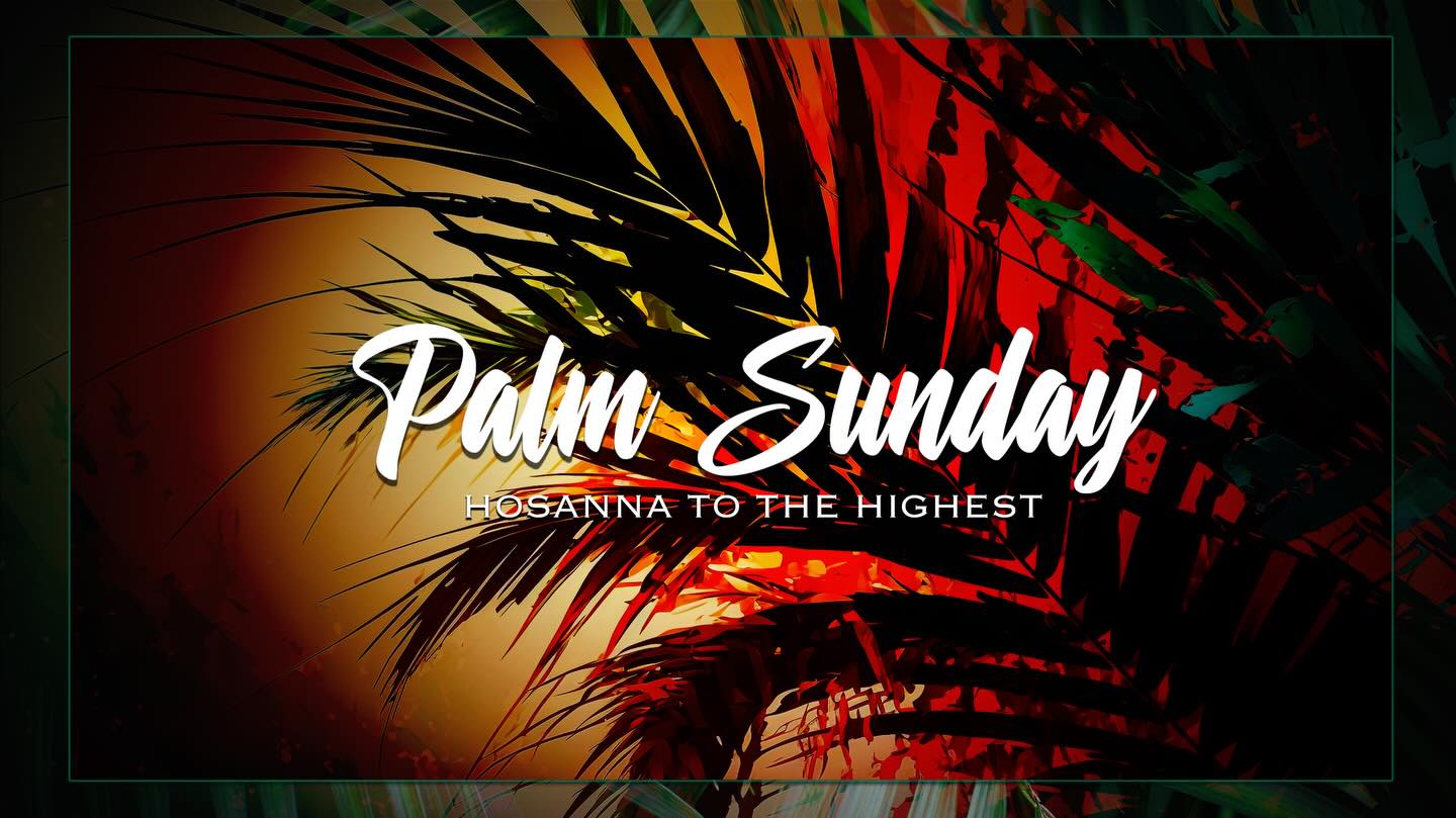 Join us for an incredible WORD this Palm Sunday! —> “Palms of Purpose!” —> 8:30am & 11:30am! #palmSunday #betterTogether #DestinyNow