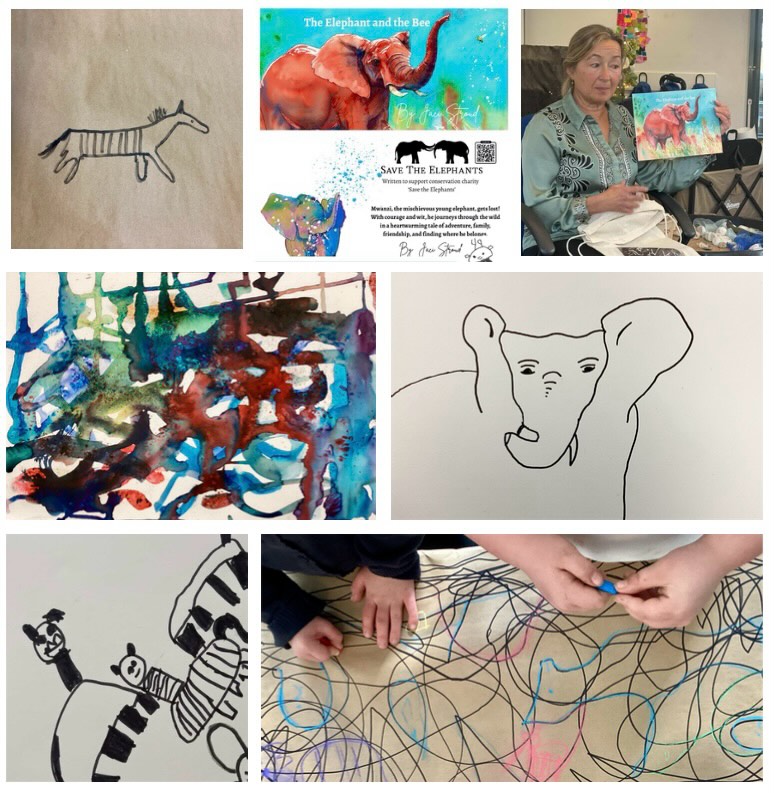 Thank you to all the children and staff of St. Joseph’s in Coundon for welcoming me to your school on Thursday to share ‘The Elephant and The Bee’ story and artistic ideas with you!
I absolutely loved reading my story written for the conservation charity @savetheelephants with all the younger children and wheeling my art trolley throughout the school so everyone ( including the staff at their staff meeting 🎨🖌️ ) could ‘ have a go’ with different artistic techniques! There was such a lovely atmosphere in your school with a buzz 🐝 about finding out more about elephants 🐘 bees and art! 😂🐘🐝 Our children are the conservationists and artists of the future ❤️
A big thank you to Sarah Dove for organising it :)
#conservationeducation #childrensbook