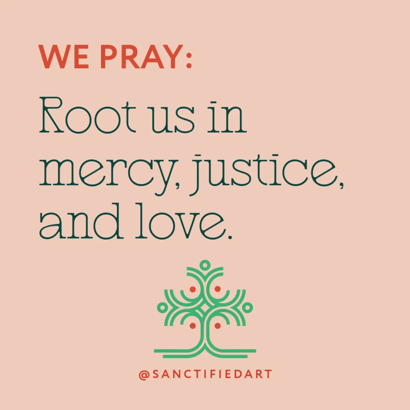 Holy God,
we love to live our lives by the rules.
We love clear answers.
We love right and wrong.
We love swift justice.
We love to pick up stones,
but you show us another way.
You welcome shades of gray and nuanced conversation.
You prioritize mercy over legality.
You prioritize people over tradition.
You prioritize love over everything.
Forgive us for losing sight of what truly matters.
Forgive us for clinging tighter to laws than to each other or to you.
Forgive us. Soften our hearts.
Root us in mercy, justice, and love.
With hope for a better tomorrow, we pray. Amen.
—prayer by Rev. Sarah A. Speed | @sanctifiedart