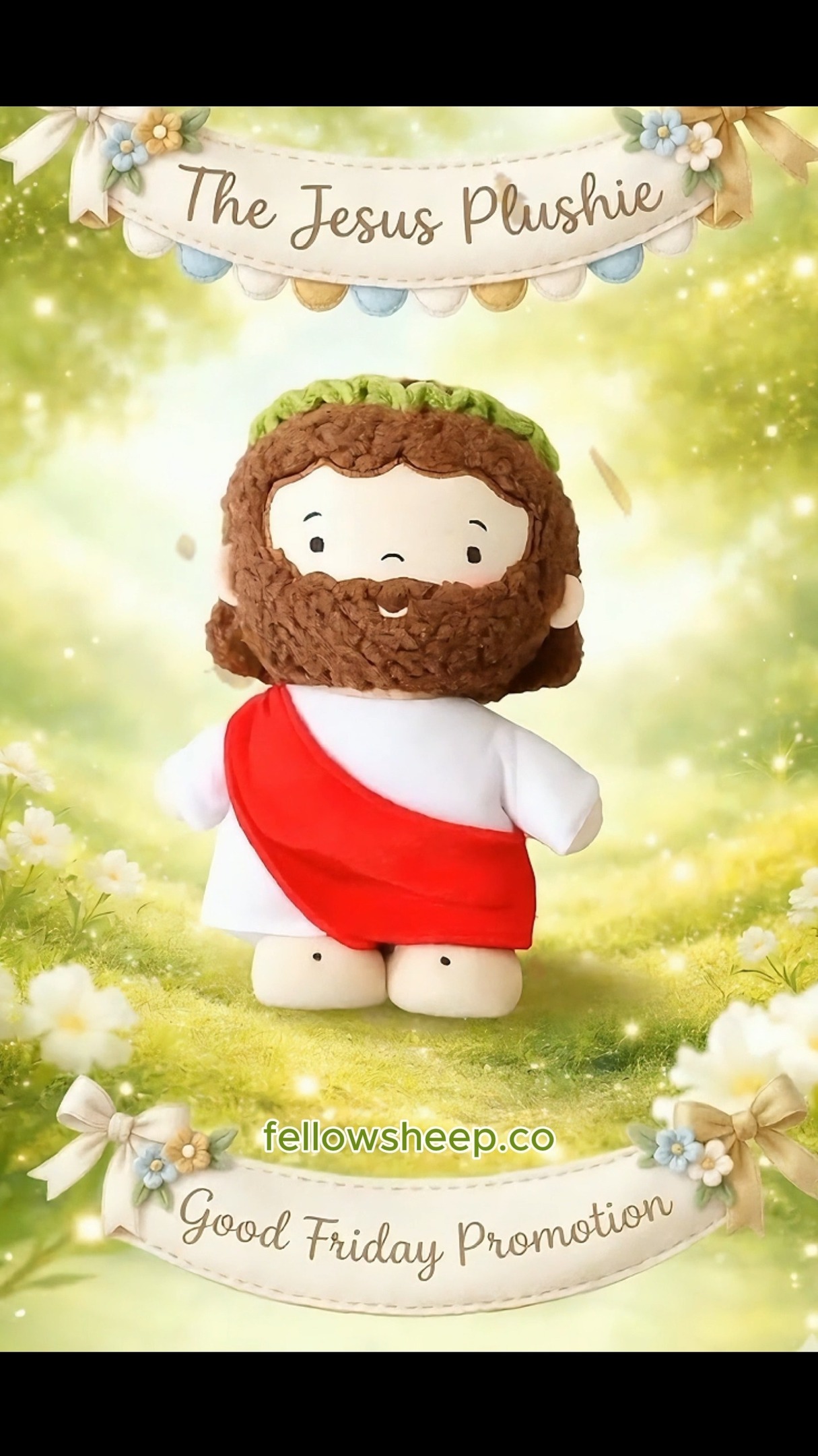 Celebrate Good Friday with blessings and BIG savings 🙌
Enjoy 40% OFF & more on our special collection—perfect for meaningful gifts and little joys 💛
Promo valid till 30 April 2026
Don’t miss out—shop now and share the love!
#GoodFriday #GoodFridaySale #EasterSeason #FaithAndFamily #ChristianGifts #BibleVerse #Psalm5522 #FaithInspired #JesusLovesYou #ChristianLifestyle #BlessedLife #GiftIdeas #KidsGift #FamilyMoments #CuteFinds #ShopNow #SaleAlert #DiscountDeals #FortyPercentOff #BigSavings #LimitedTimeOffer #Promo2026 #HandmadeStyle #SoftToys #CuteAesthetic #PastelVibes #VintageStyle #InstagramShop #sᴜᴘᴘᴏʀᴛsᴍᴀʟʟʙᴜsɪɴᴇss