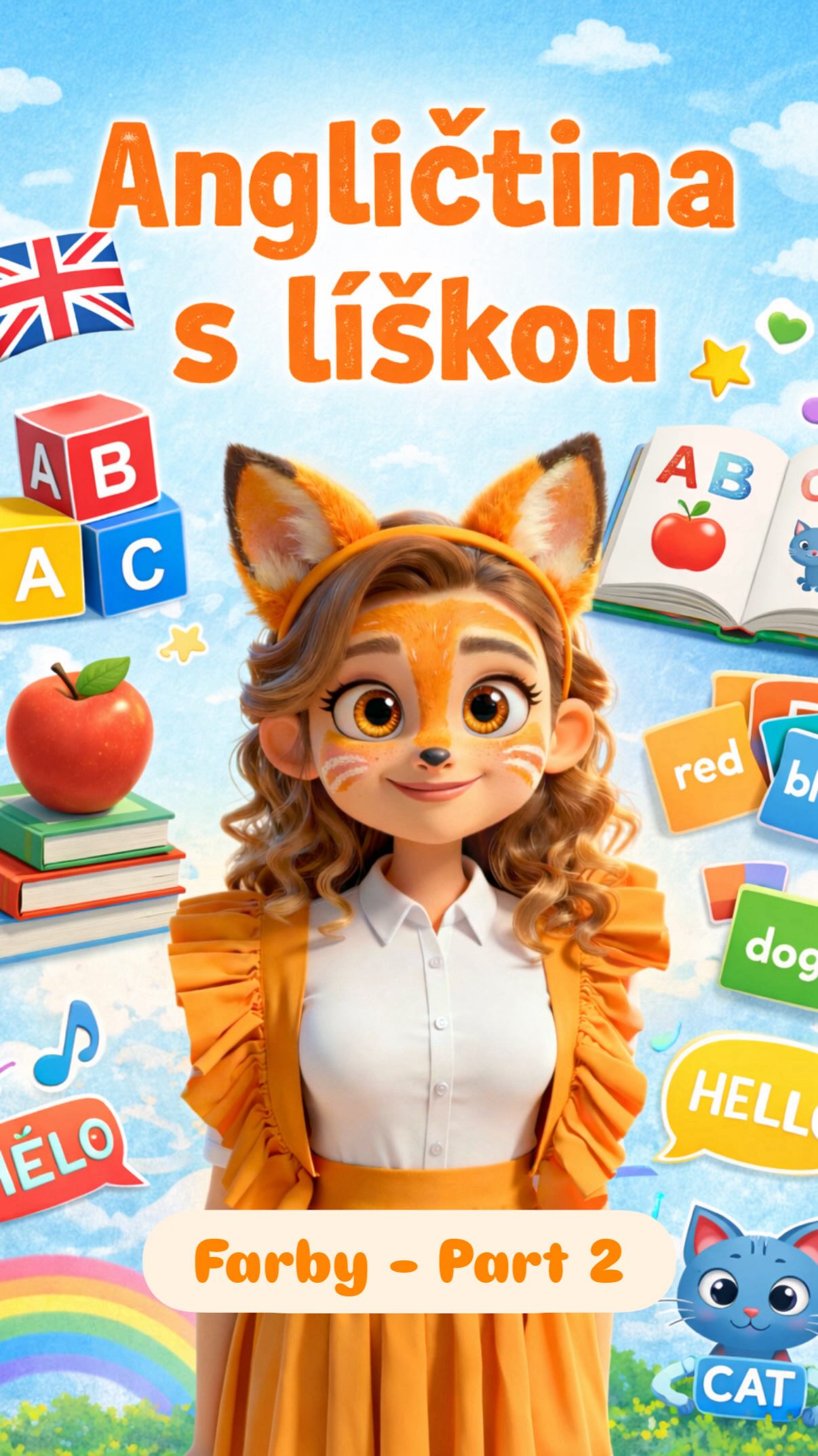 Je tu čas na nové farby!
🇬🇧 Let’s discover new colors! 😍
Poďte sa s líškou učiť angličtinu hravo. Pre lepší zážitok mrknite na náš eshop, kde je pre vás pripravený parádny activity book! 😍
#anglistina #english #predeti #education #lessons