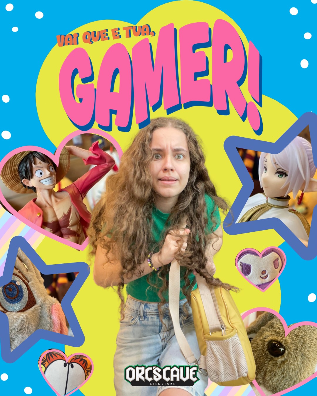 Era pra ser o Nakamura…
mas eu me apaixonei foi pelos produtos da Orcs 😭💚
Porque é assim: você bate o olho… e pronto 👀
Entre pelúcias bonitinhas, canecas, almofadas e várias novidades… quando vê, já tá completamente rendido 🤡 vai que é tua GAMER!
#nakamura #goforitnakamura #feiradesantana❤️ #pelucia #orcscave