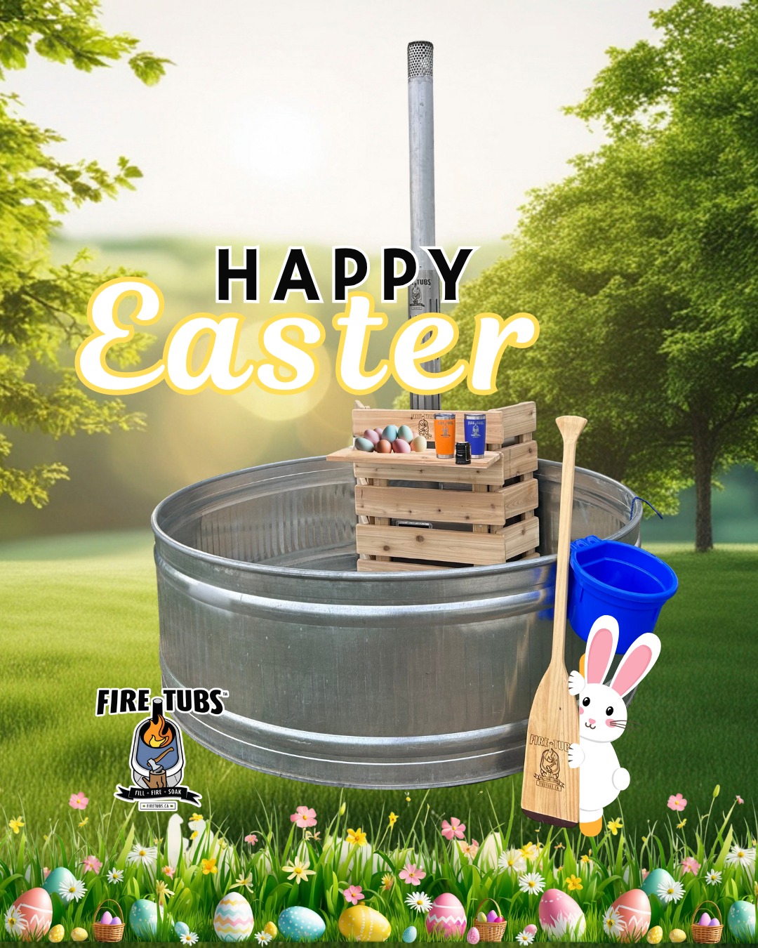 Happy Easter from Firetubs
Celebrate the season of renewal with warmth, connection, and a little time to slow down. Whether it’s a quiet soak under the stars or laughter shared with loved ones, your backyard can be the perfect place to unwind.
No crowds. No noise. Just you.
Wishing you a peaceful and joy-filled Easter weekend.
#Firetubs #HappyEaster #BackyardEscape #OutdoorLiving #RelaxAndUnwind #EasterWeekend #WellnessMoments