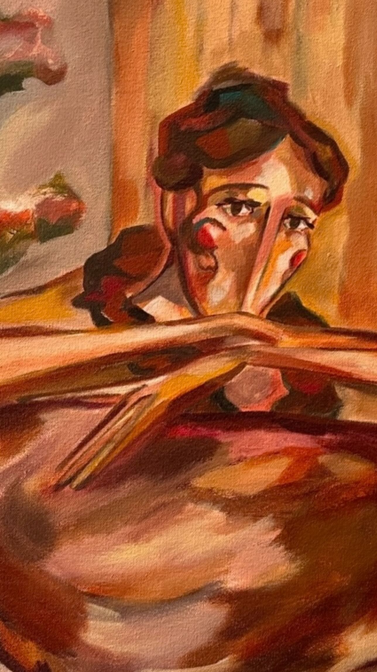 ‘Portia’ and her dancing piano 🤍🎹
Constance Anne 2026, Hold Fast to the Unoridinary London Show
.
#art #artist #portraitart #interiors