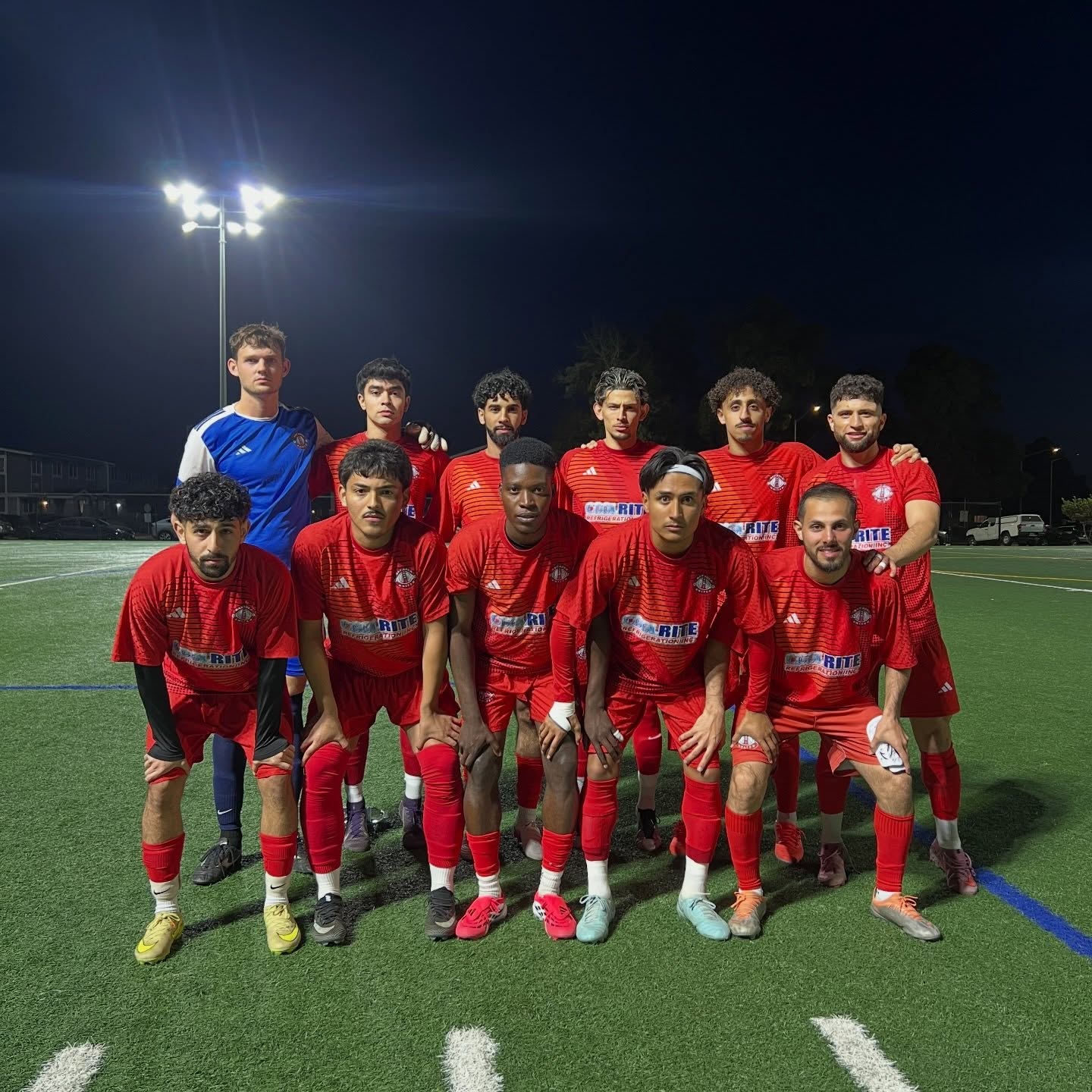 Starting 11 for tonight!
Thank you @rihlashop and @coolrite_refrigeration