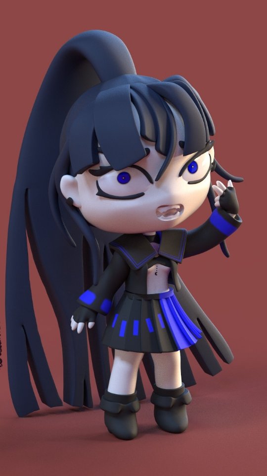 Création de Naima, le personnage représentant le titre ''Usseewa'' / 「うっせぇわ」de Ado ! 💙🌹
J'aime beaucoup cette musique et ce qu'elle représente !
#adoart #ado #3d #3dsculpt #3dmodels