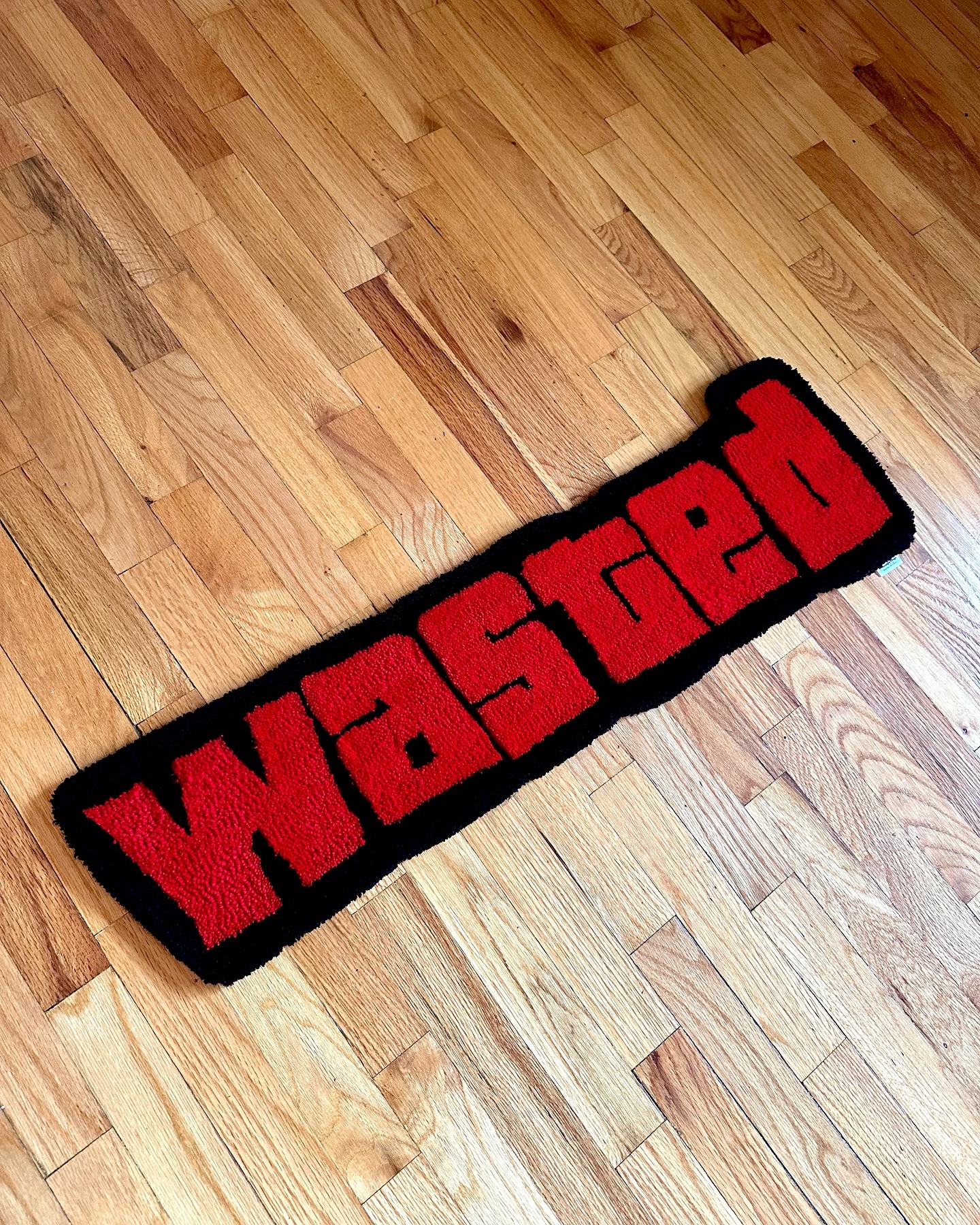 Custom Grand Theft Auto “Wasted” Rug (1 x 2ft.)
•
•
#rugs #handmade #floor #tuftingart #rugart #rugdesign #rugmaking #artistsoninstagram #art #fypage #fyp #fypシ #foryoupage #rugsofinstagram #customart #customrugs #commission #commissionart #artistofinstagram #artist #foryou #tuftingrug #tufting #grandtheftauto #gtav #gta5 #playstation #xbox #videogames #vintage