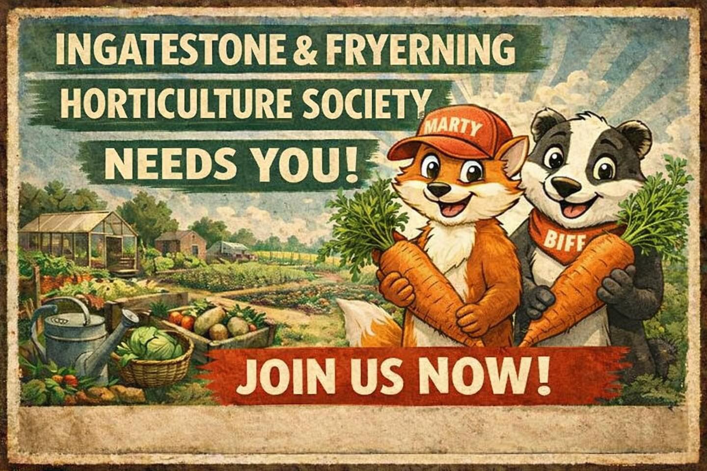 We are looking for new members.