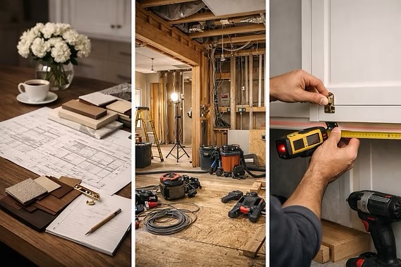 When homeowners think about remodeling progress, they usually picture the visible parts of the job. Demolition. Framing. Tile. Cabinets. Paint. Fixtures. Those are the milestones that make a project feel exciting because they change what the home looks like.
But some of the most important work in a remodel happens where homeowners cannot easily see it.
By: Justin Sharer, Owner of @sharerdesigngroup & Bespoke Cabinetry Expert
Featuring @mason_walker1, Owner of @legacy_construction_llc
Read our latest blog. Link is in our story